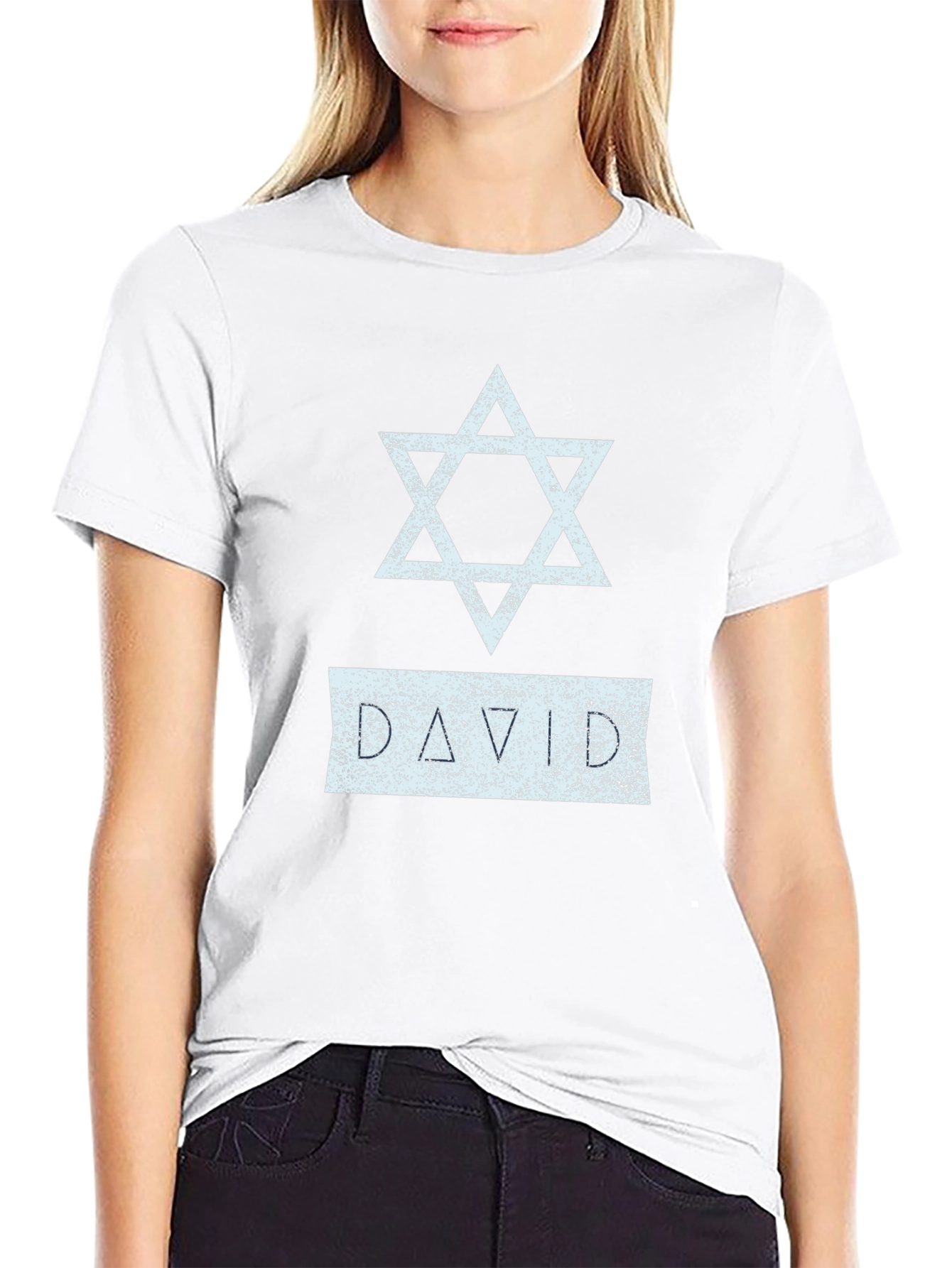 David Star Graphic T-Shirt - Classic Black Tee