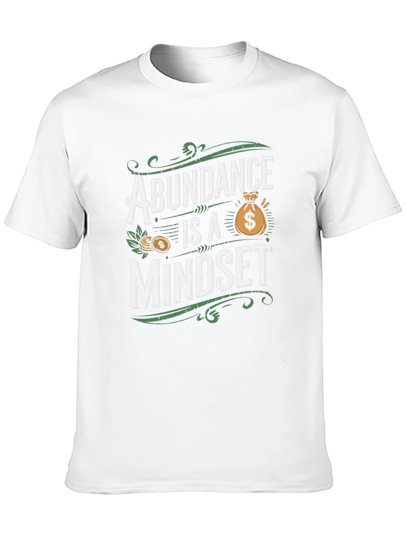 Abundance Mindset Graphic T-Shirt - Unisex Soft Cotton Tee