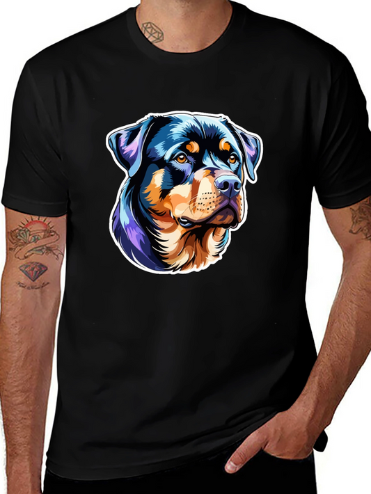 Rottweiler Graphic Tee - Stylish Dog Lover T-Shirt