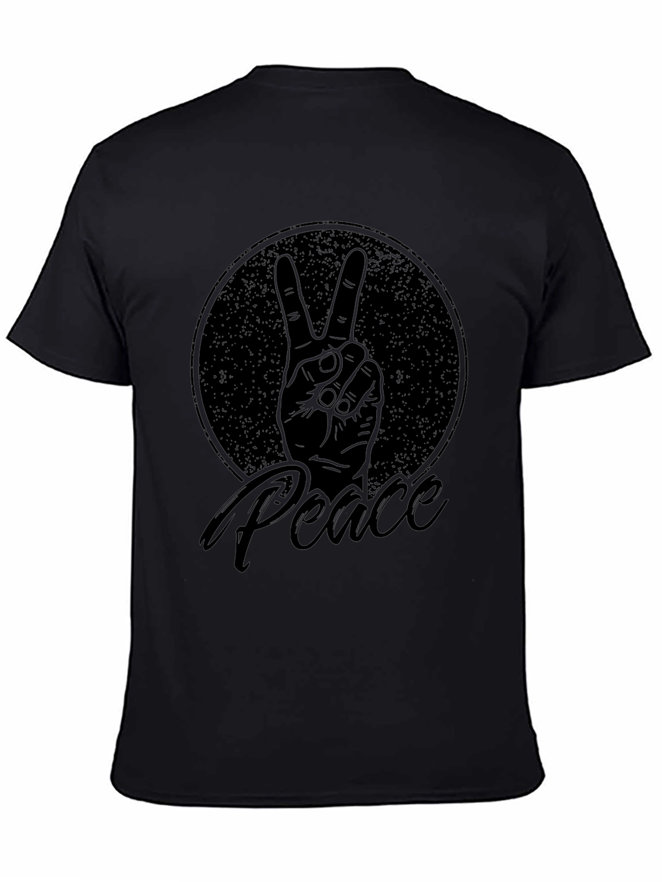 Peace Sign T-Shirt - Retro Style