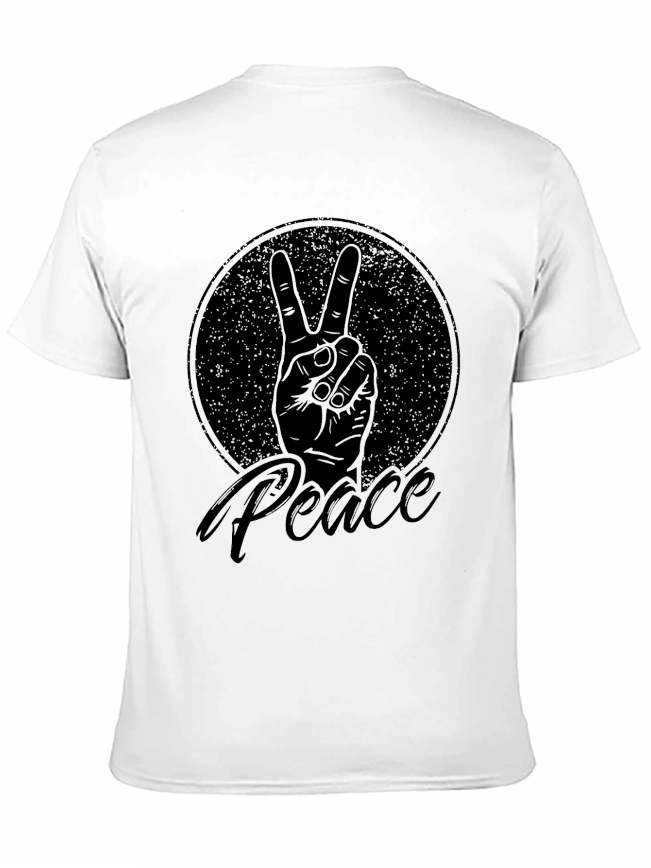 Peace Sign T-Shirt - Retro Style