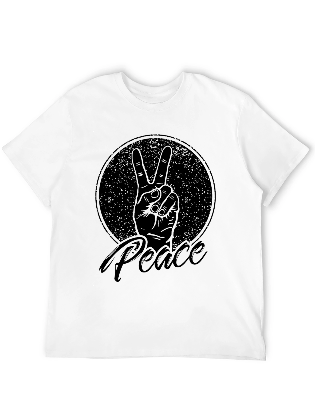 Peace Sign T-Shirt - Retro Style