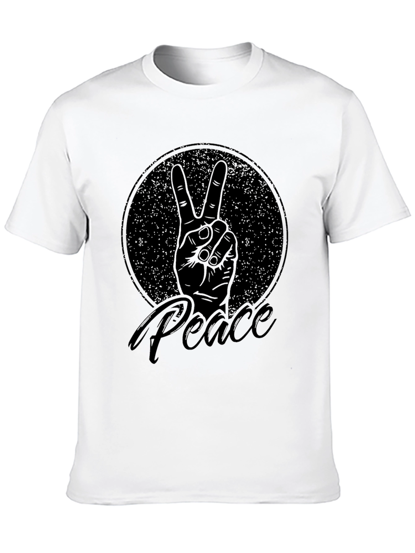Peace Sign T-Shirt - Retro Style