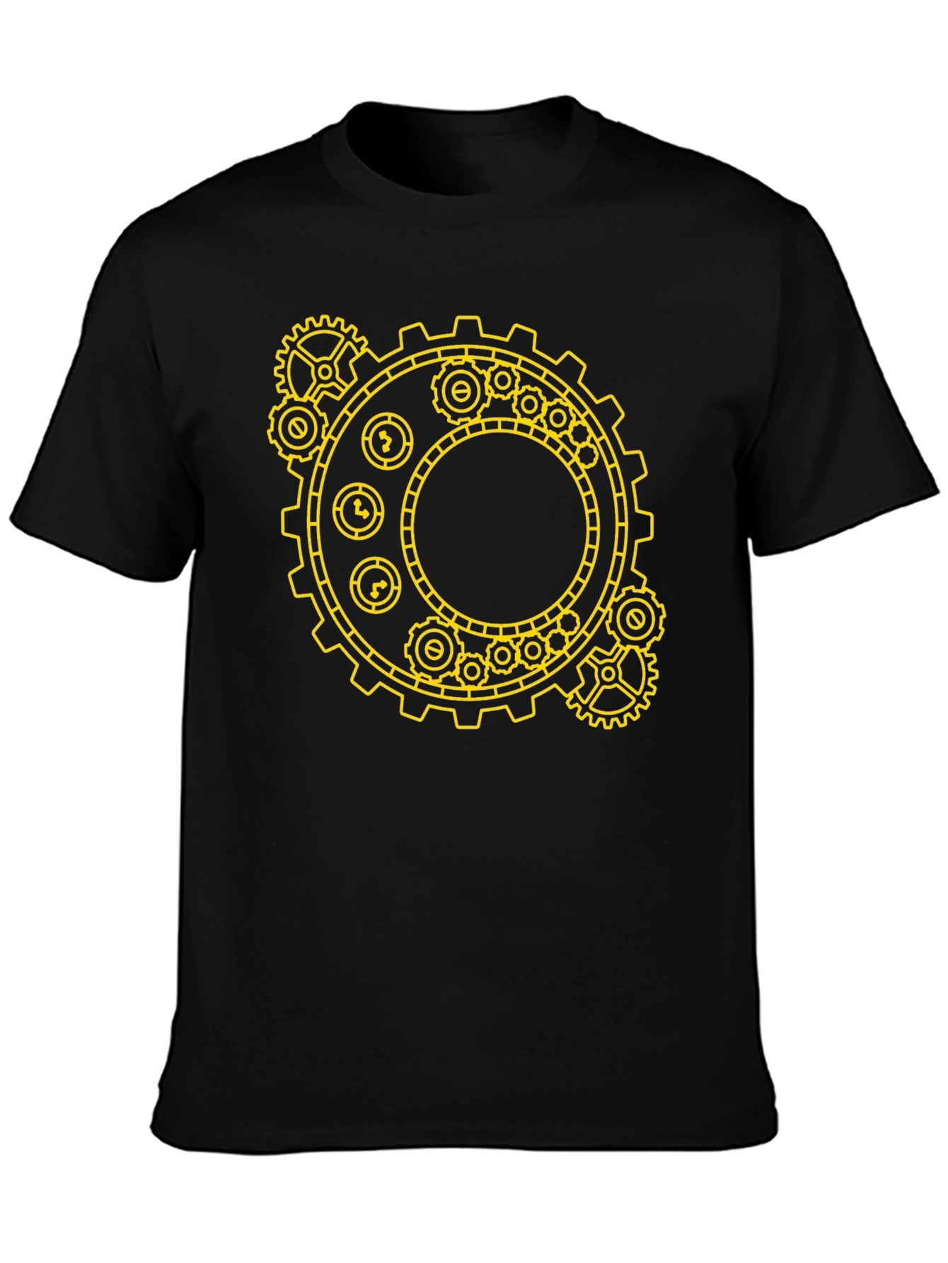 Steampunk Gear Graphic T-Shirt