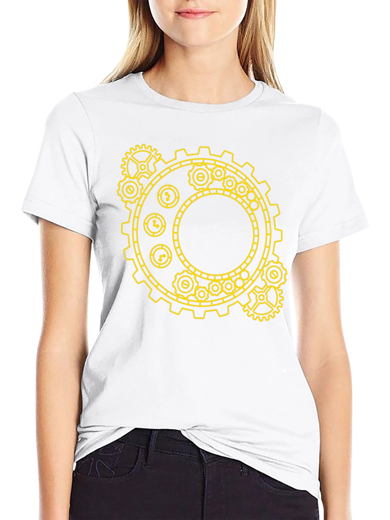 Steampunk Gear Graphic T-Shirt