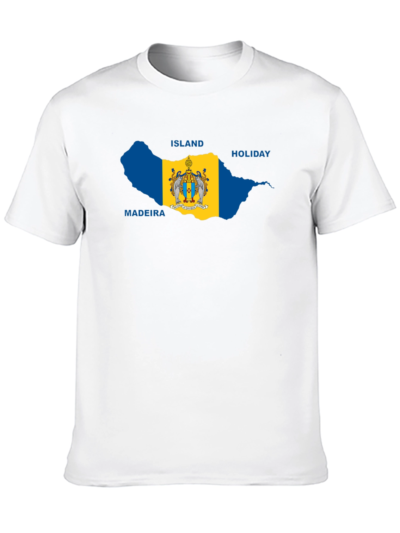 Madeira Island Holiday Black T-Shirt