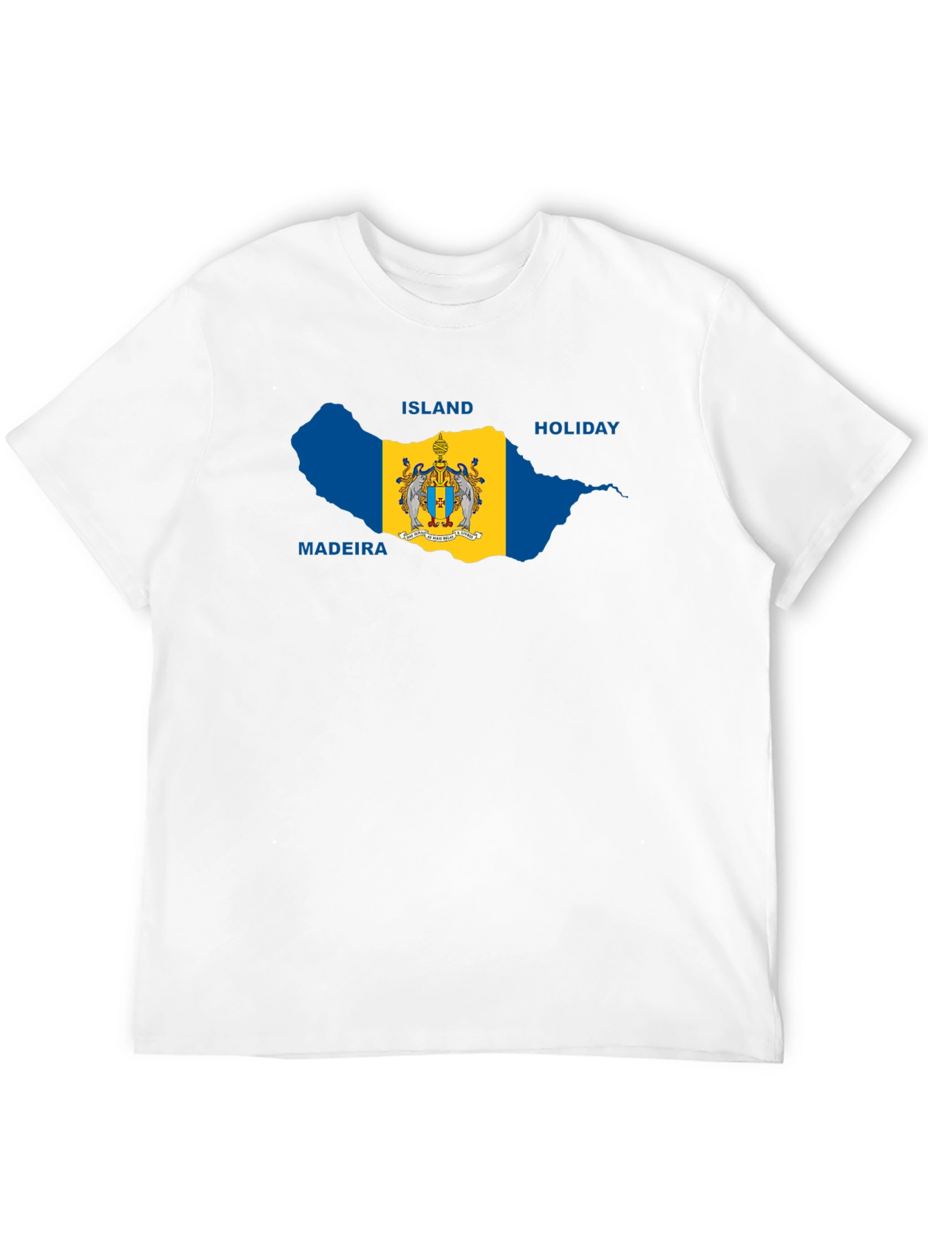 Madeira Island Holiday Black T-Shirt