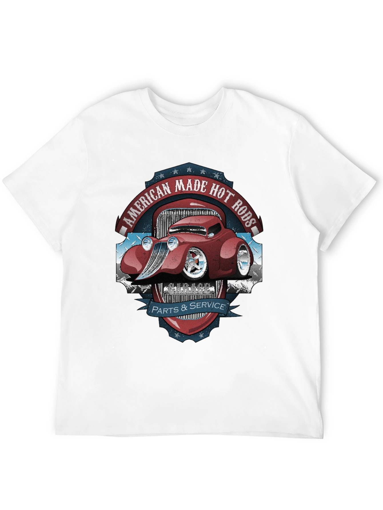 American Made Hot Rods T-Shirt - Parts & Service