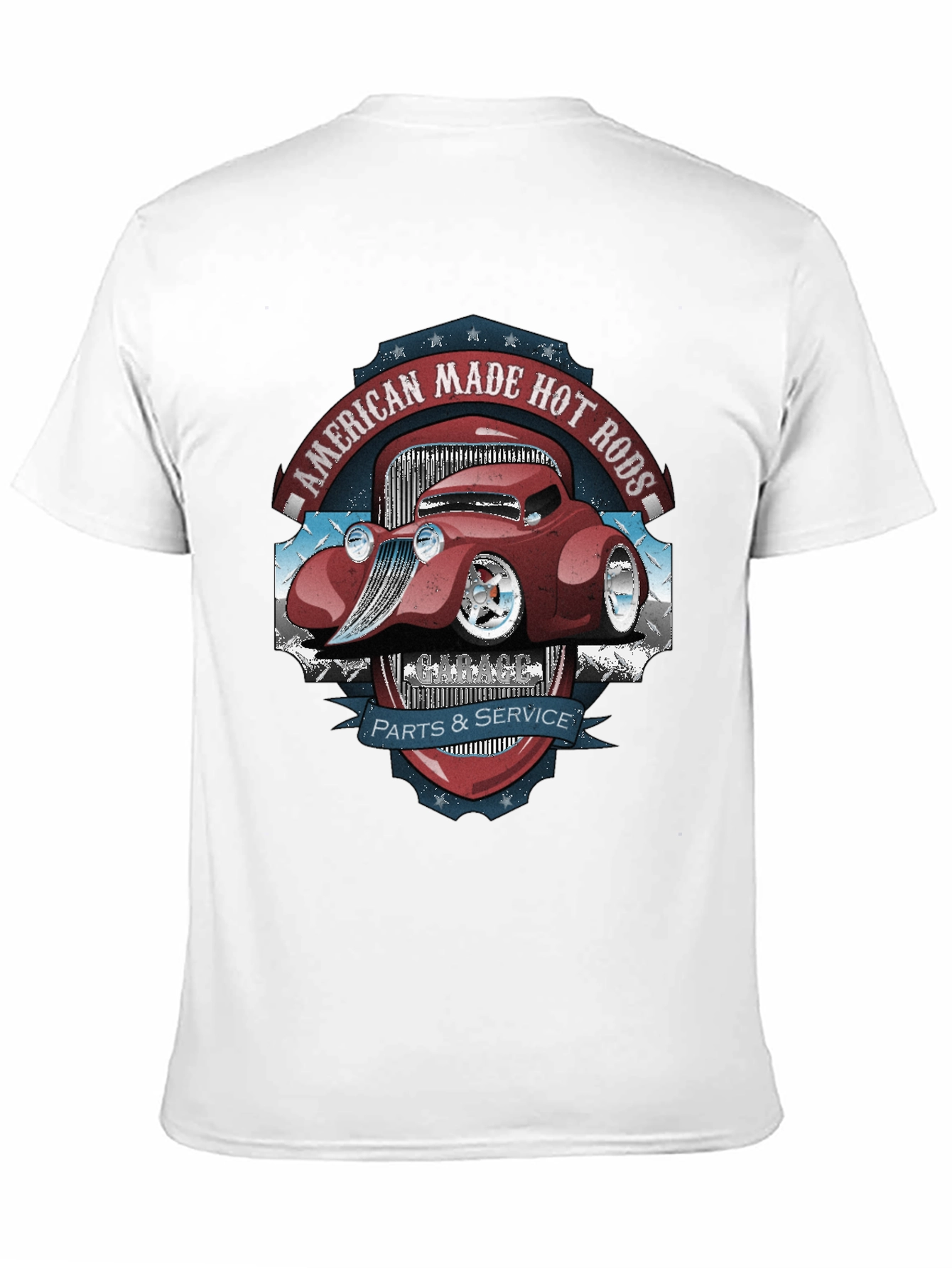 American Made Hot Rods T-Shirt - Parts & Service