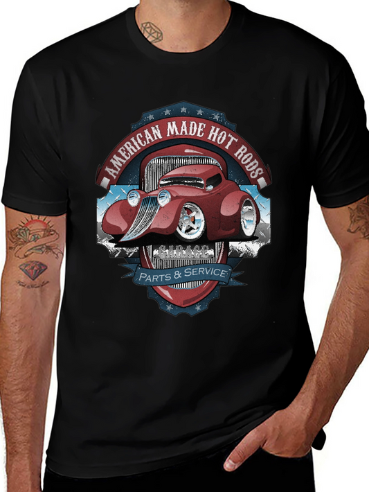 American Made Hot Rods T-Shirt - Parts & Service