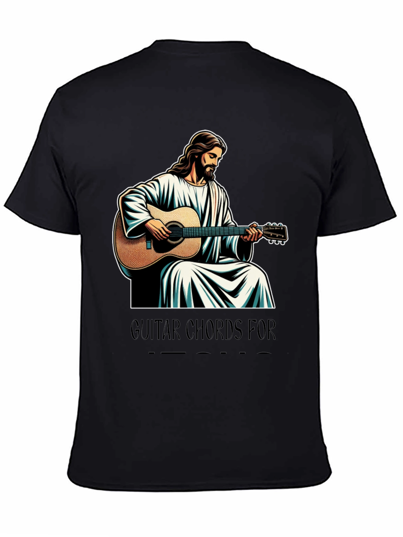 Jesus Guitar Chords T-Shirt
