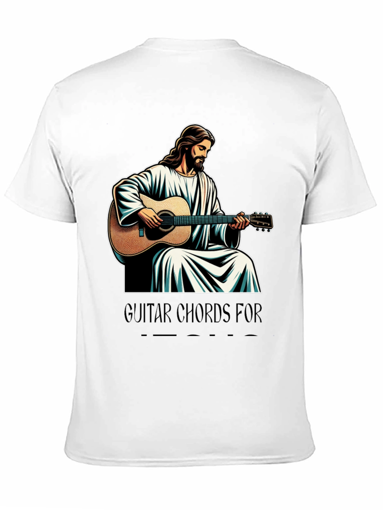 Jesus Guitar Chords T-Shirt