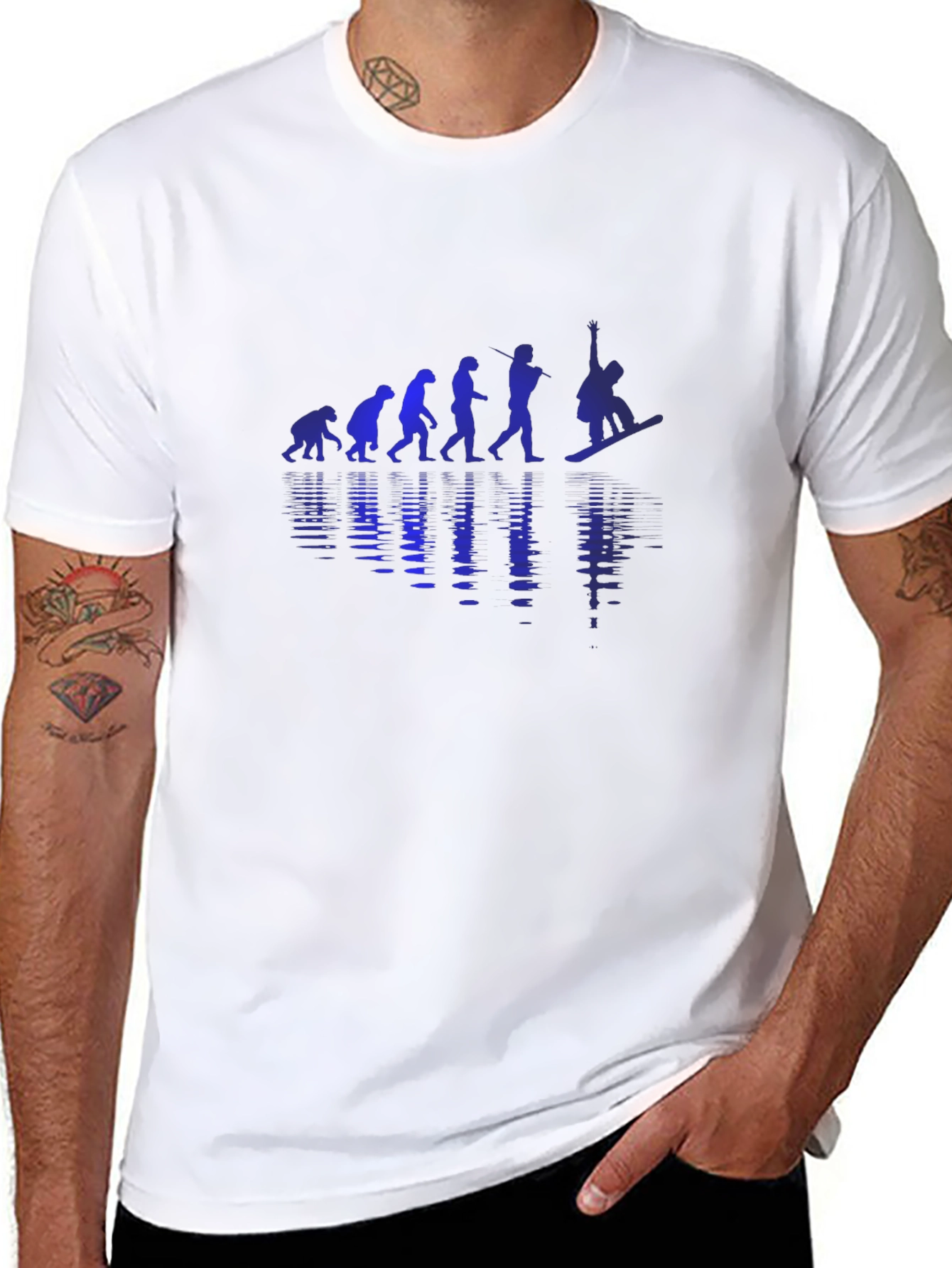 Evolution of Snowboarding T-Shirt