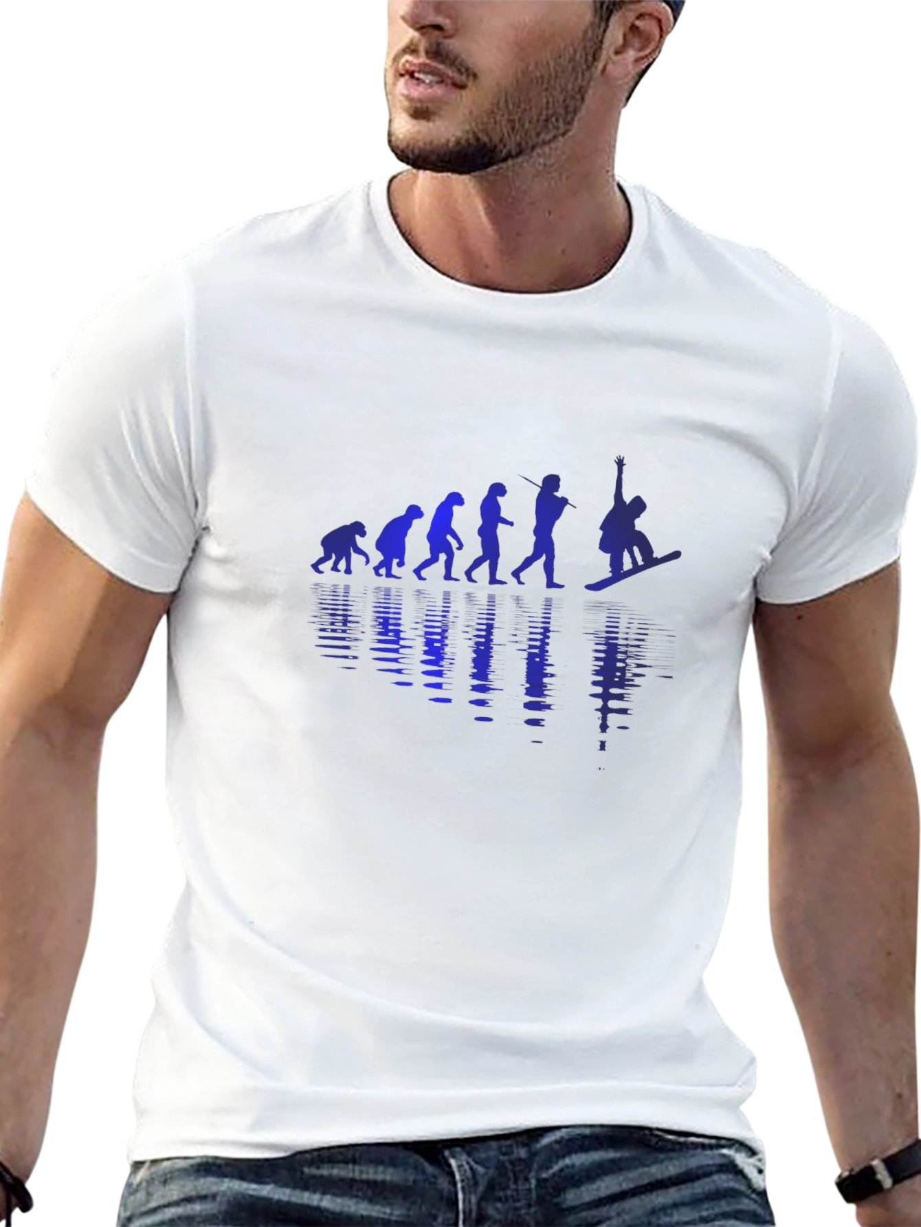 Evolution of Snowboarding T-Shirt