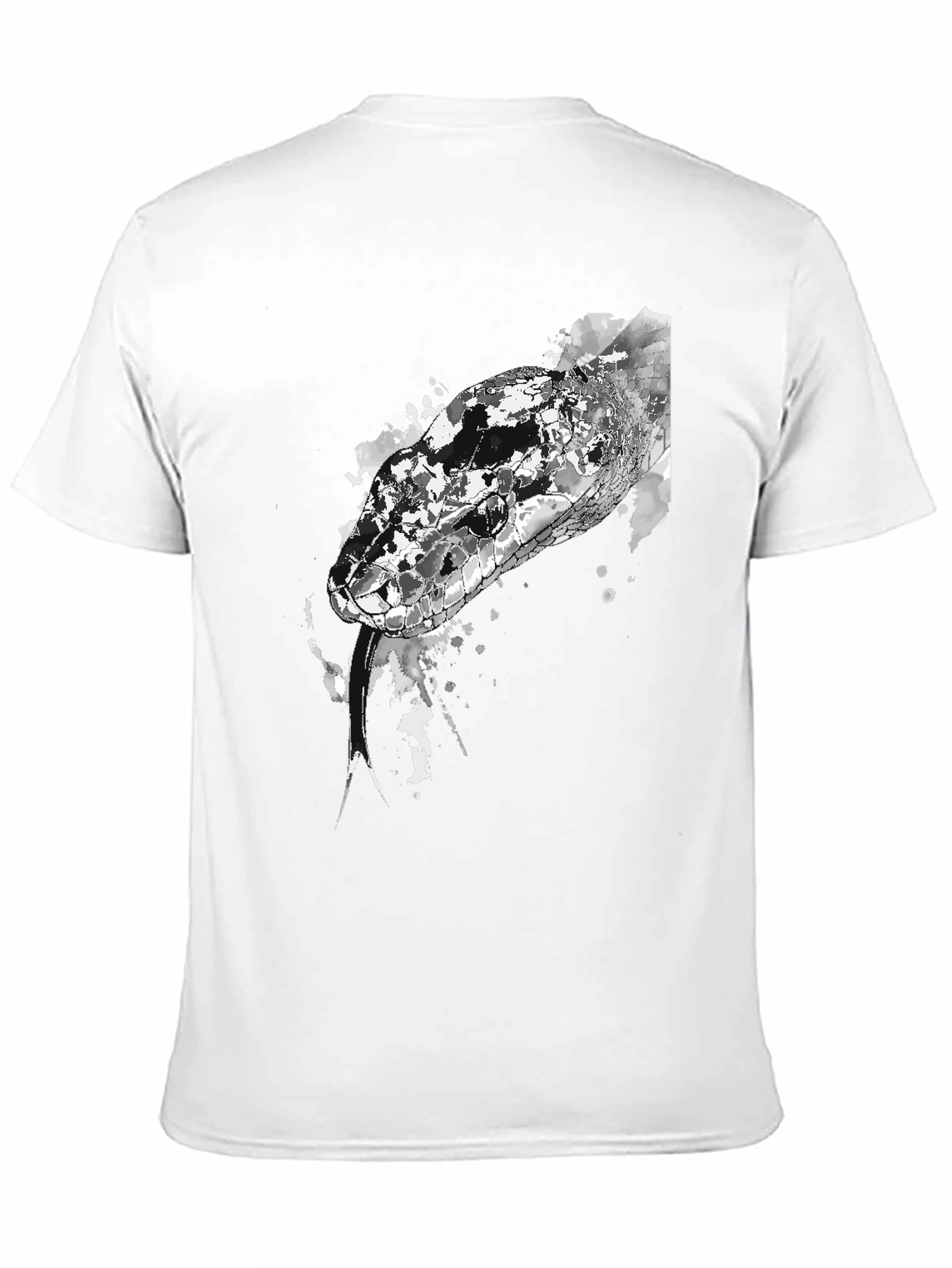 Black Snake Graphic T-Shirt