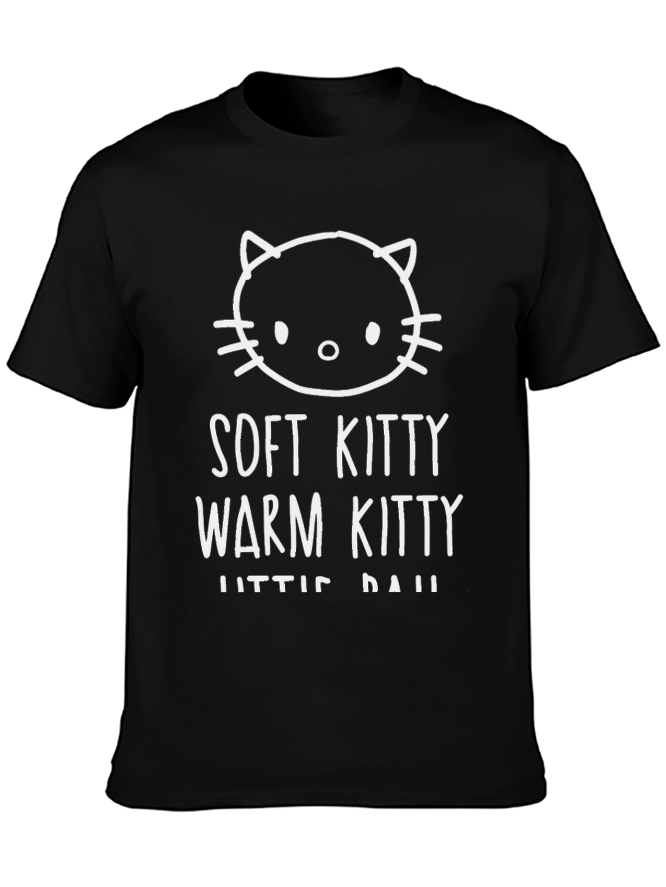 Soft Kitty T-Shirt - Warm and Fuzzy Tee