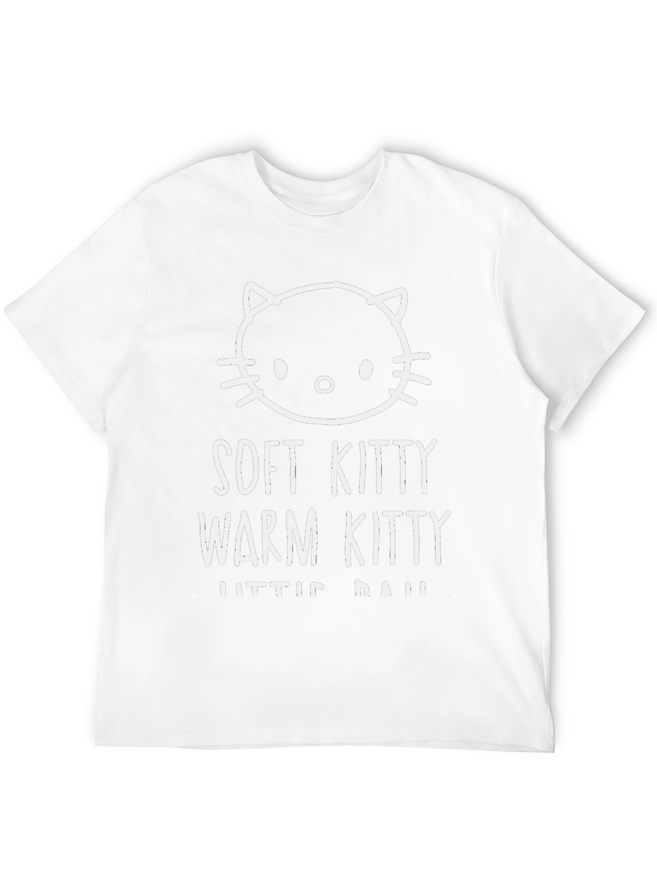 Soft Kitty T-Shirt - Warm and Fuzzy Tee