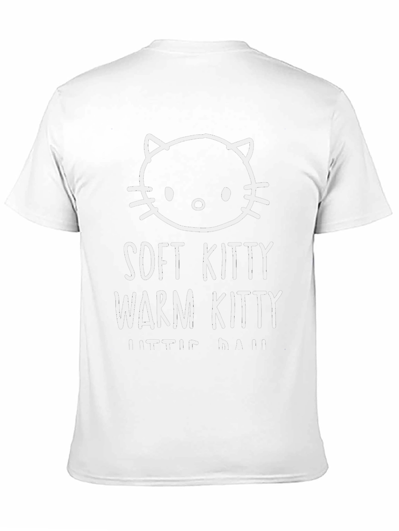 Soft Kitty T-Shirt - Warm and Fuzzy Tee