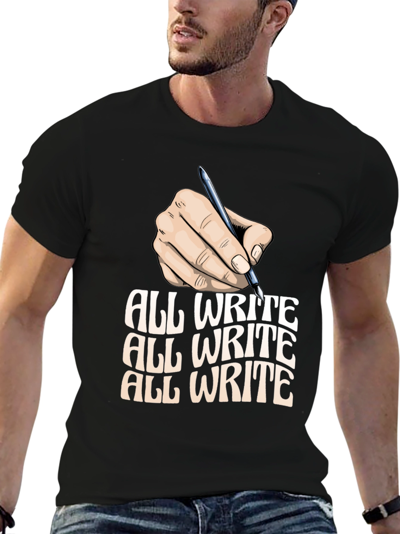 All Write Graphic T-Shirt