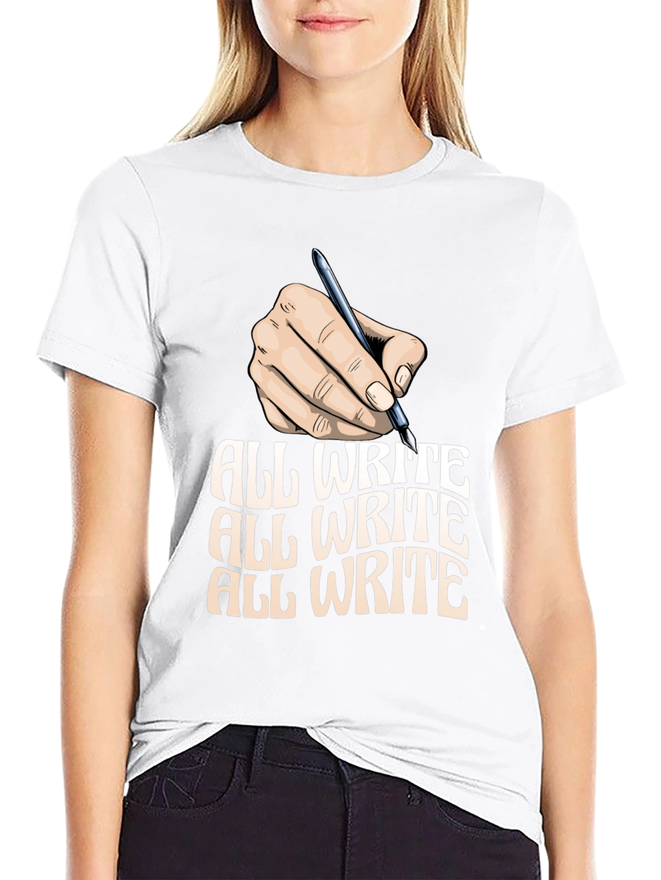 All Write Graphic T-Shirt