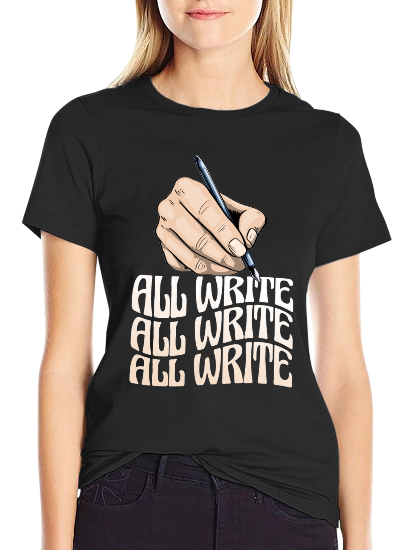 All Write Graphic T-Shirt