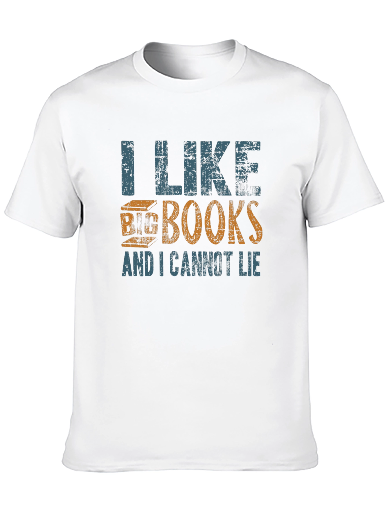 I Like Big Books T-Shirt - Black