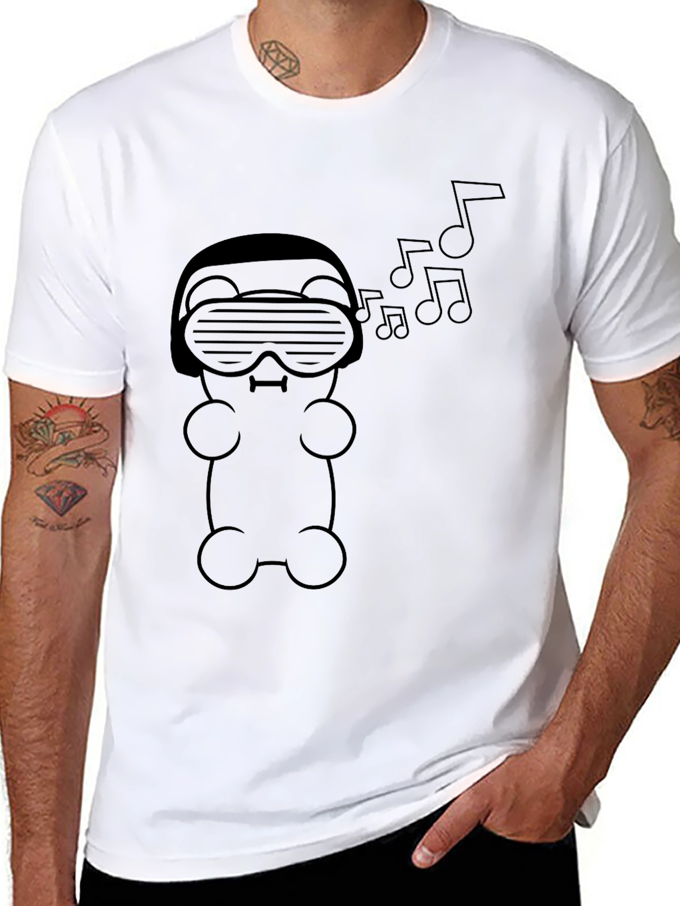 DJ Gummy Bear Graphic Tee