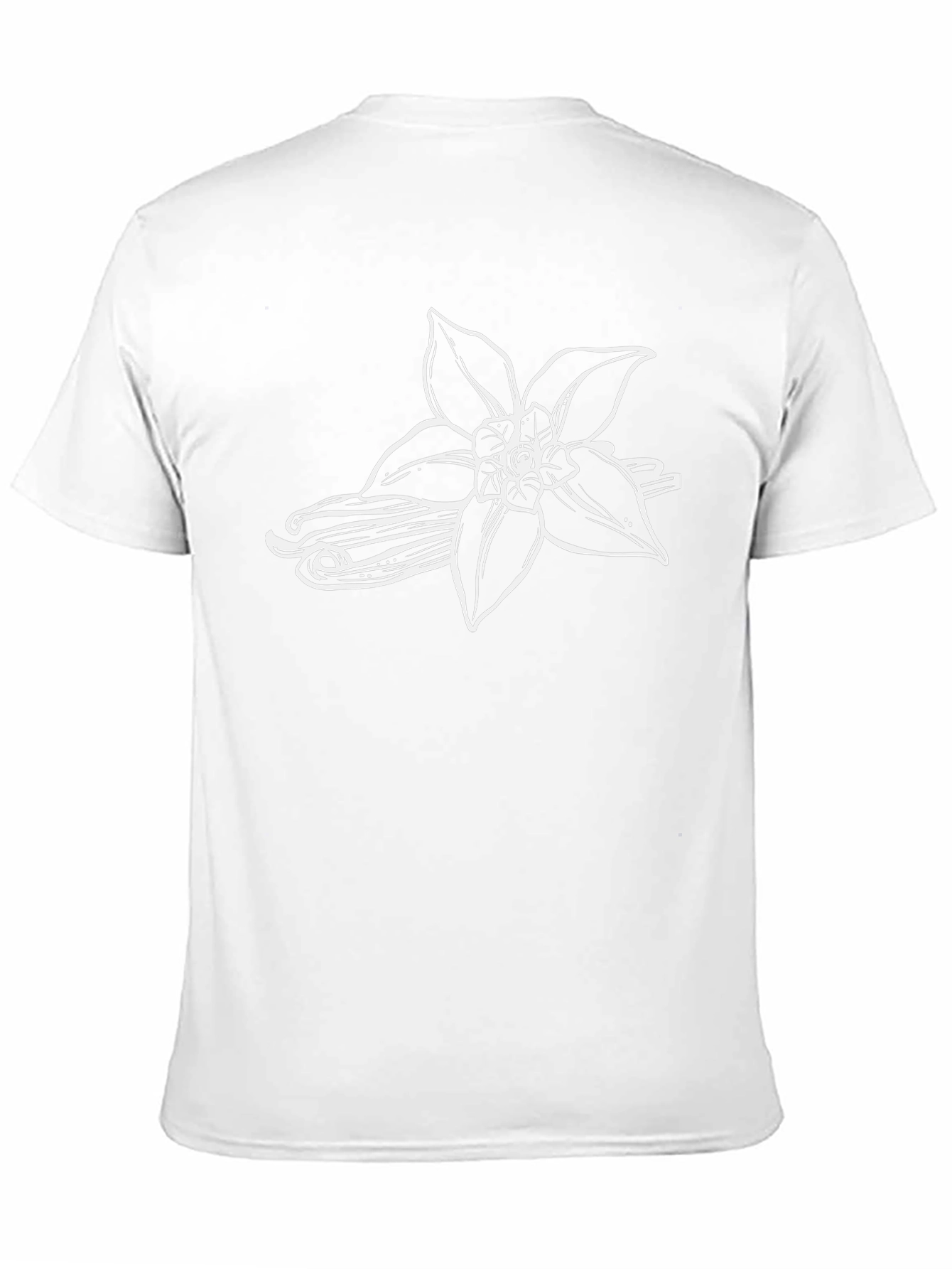 Vanilla Flower Graphic Tee - Stylish & Unique