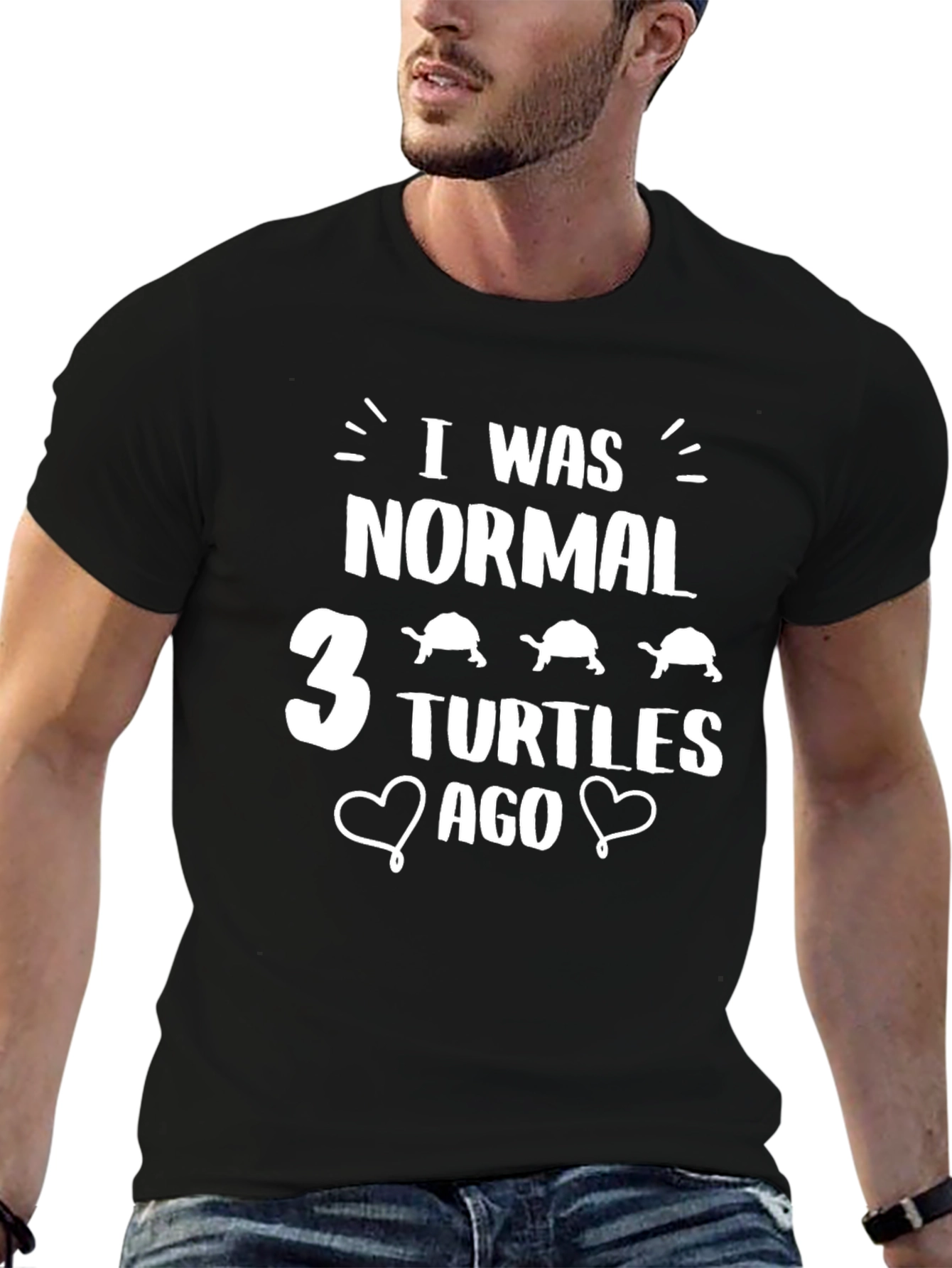 I Was Normal 3 Turtles Ago T-Shirt