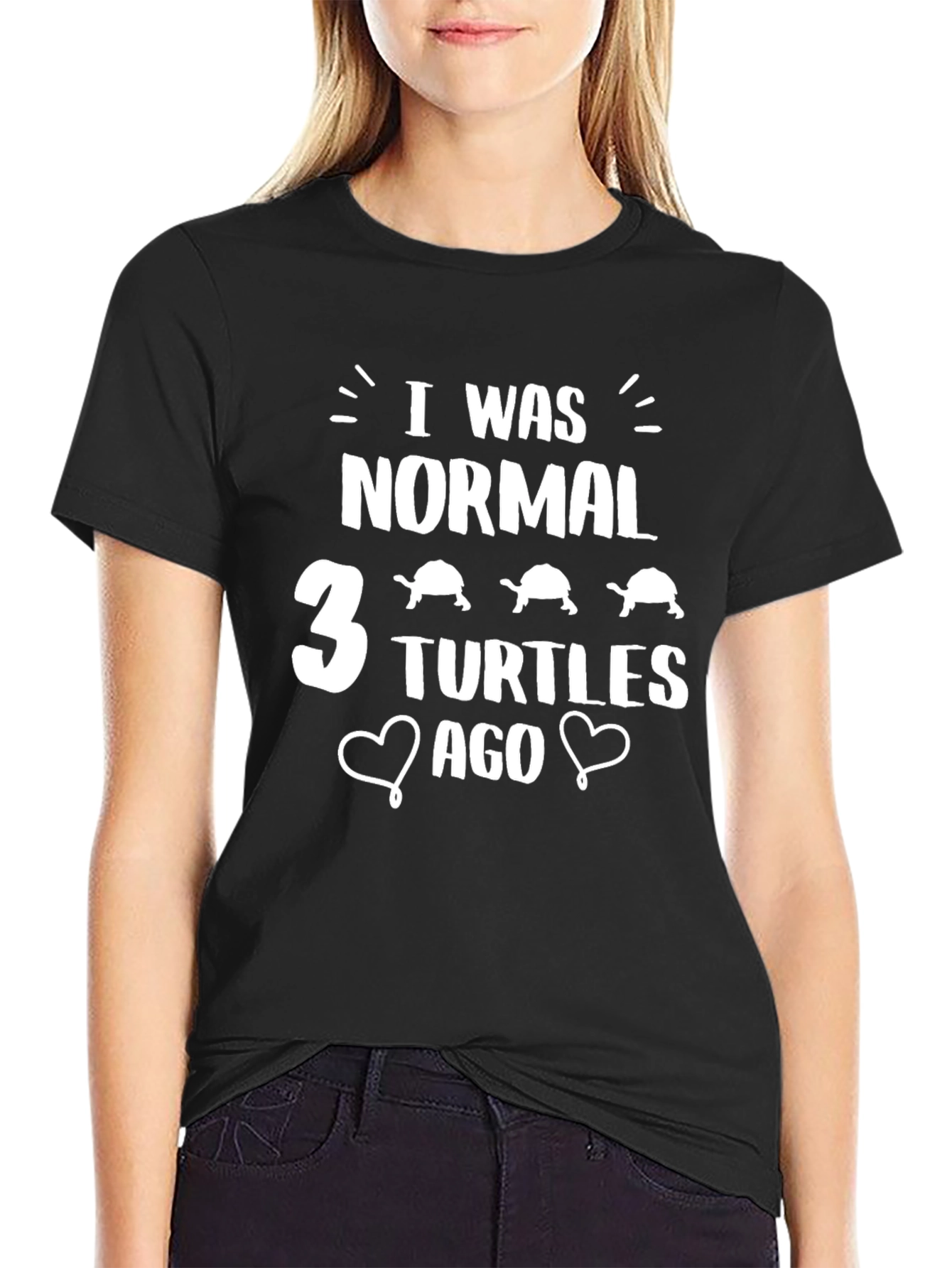 I Was Normal 3 Turtles Ago T-Shirt