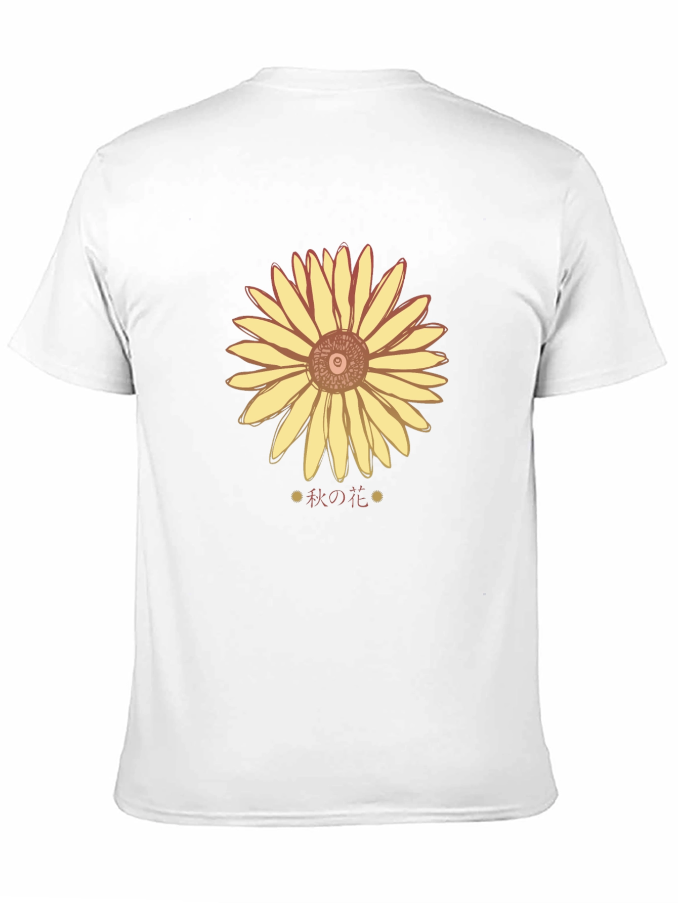 Autumn Floral T-Shirt - Black Graphic Tee