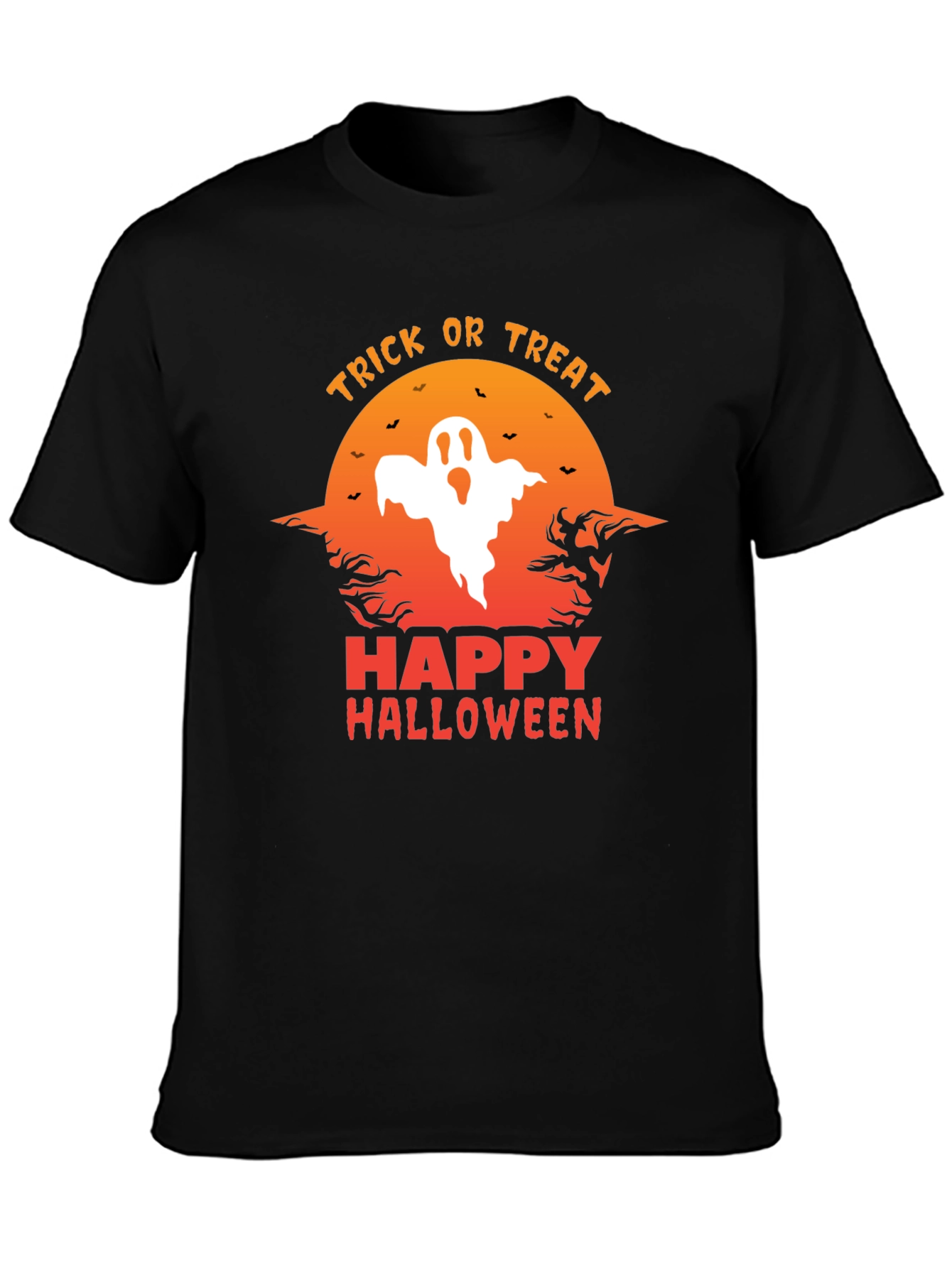 Halloween Ghost Graphic Tee