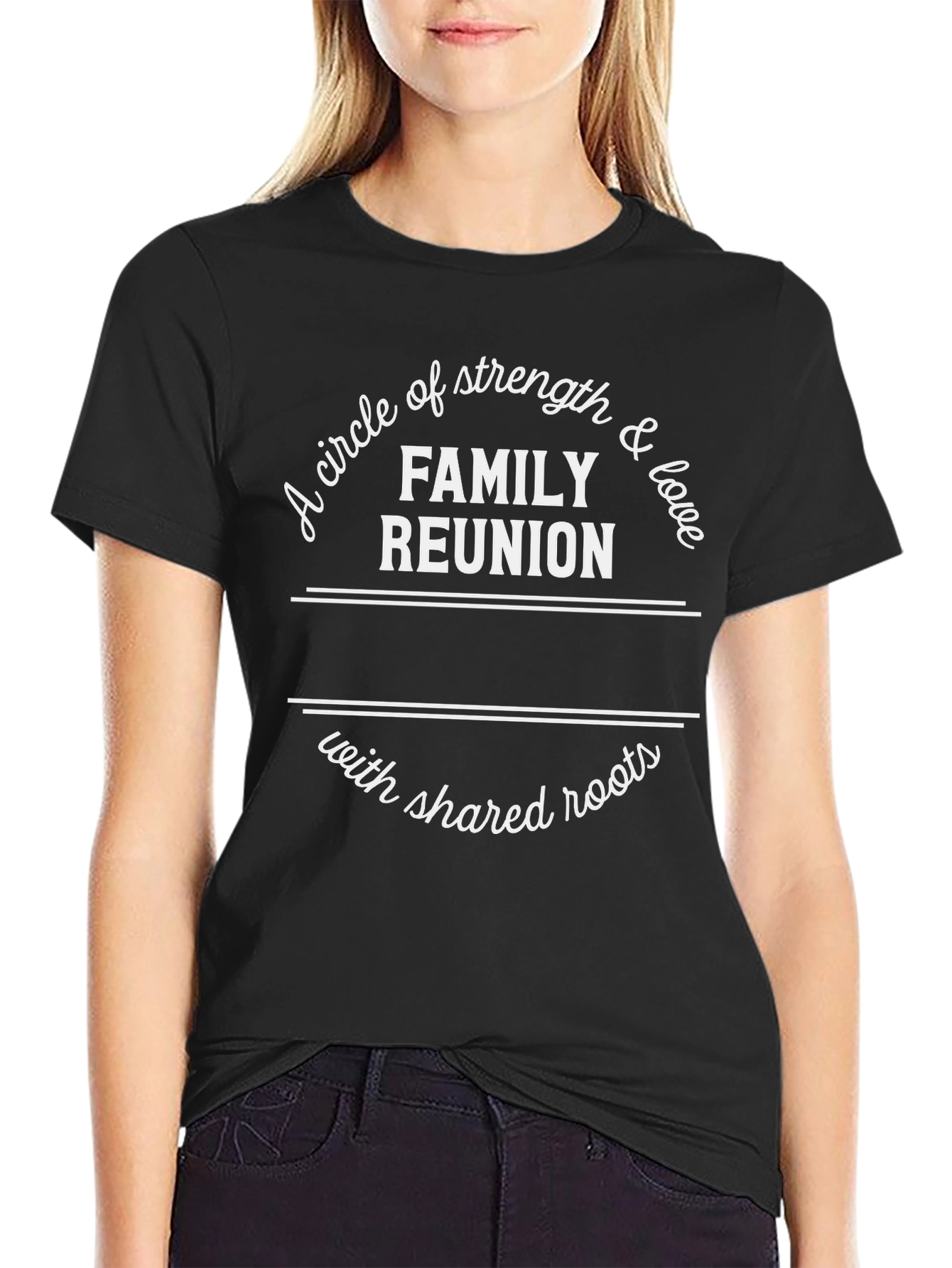 Family Reunion T-Shirt - Circle of Strength & Love