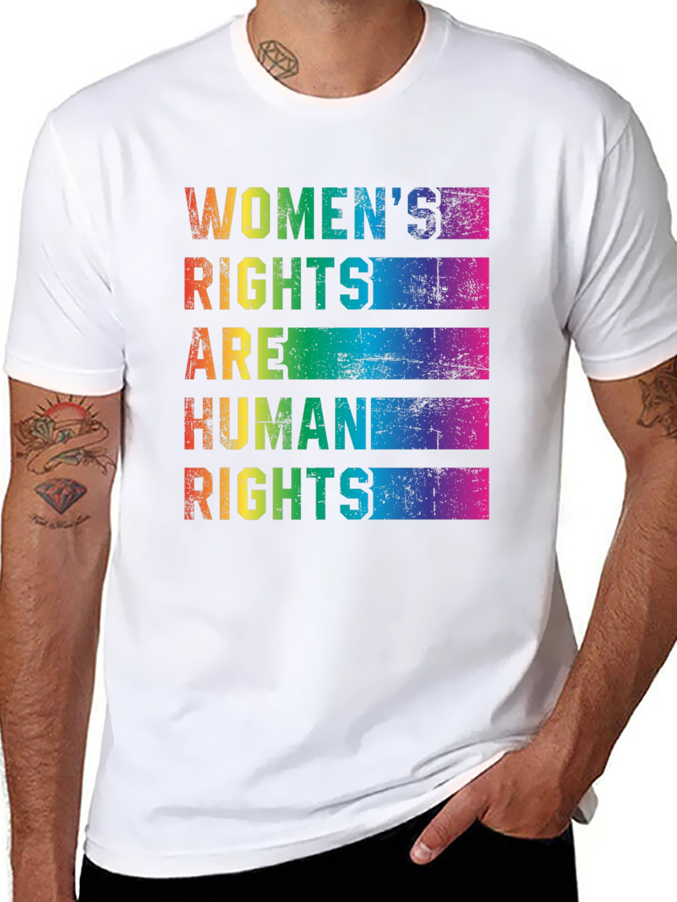 Womens Rights Are Human Rights T-Shirt