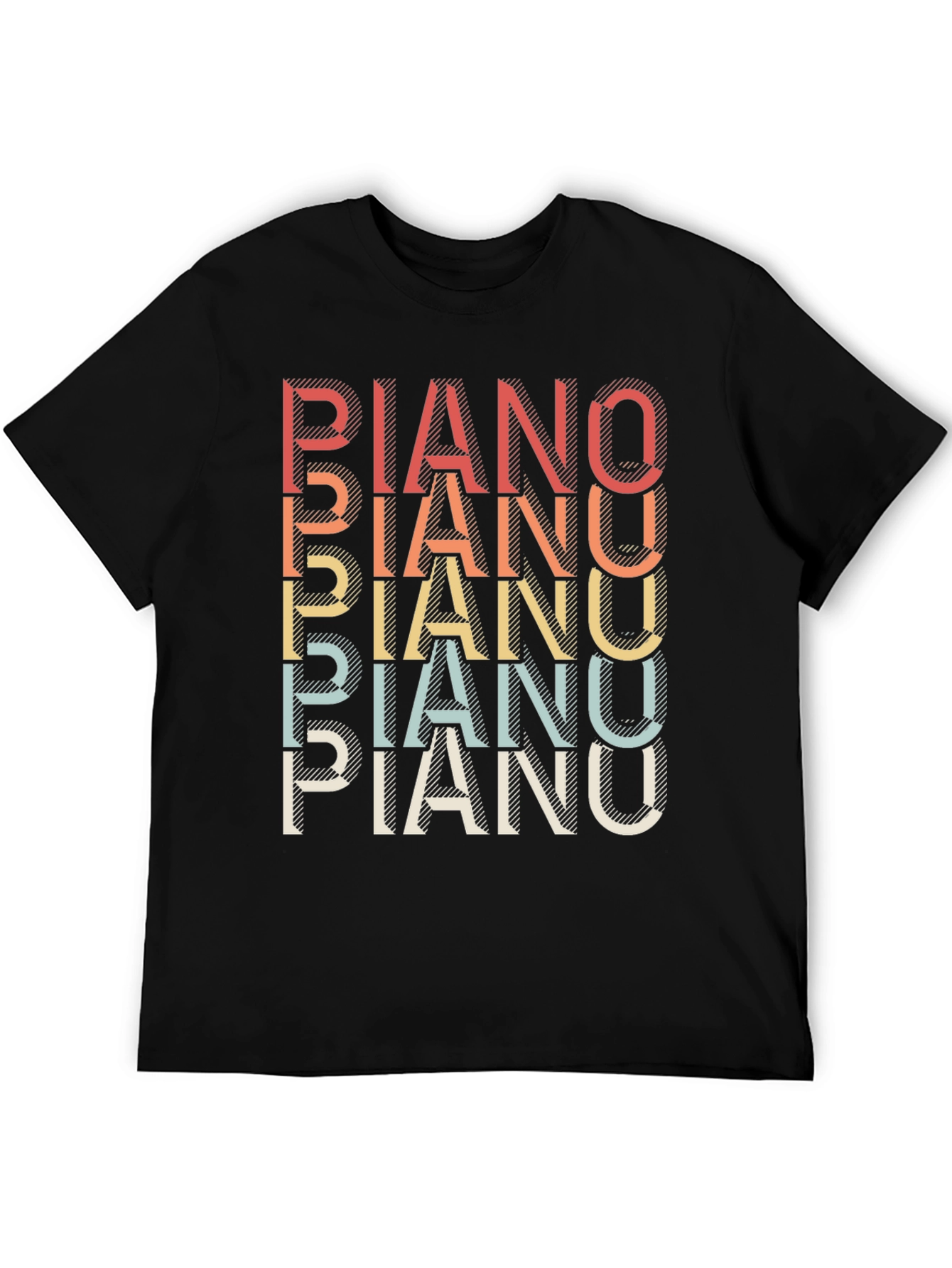 Retro Piano T-Shirt