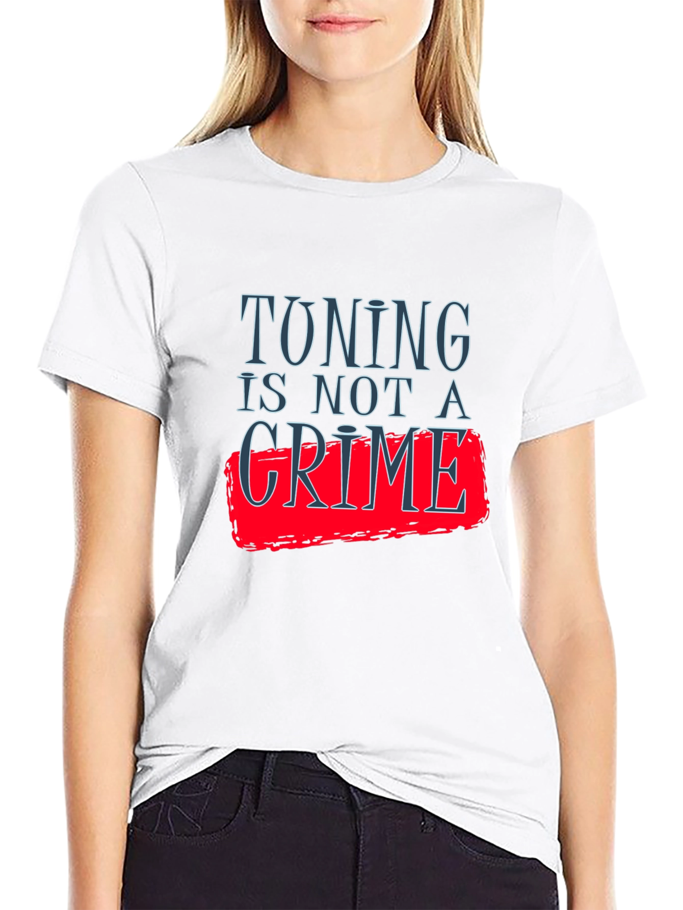 Toning Is Not A Crime Graphic T-Shirt