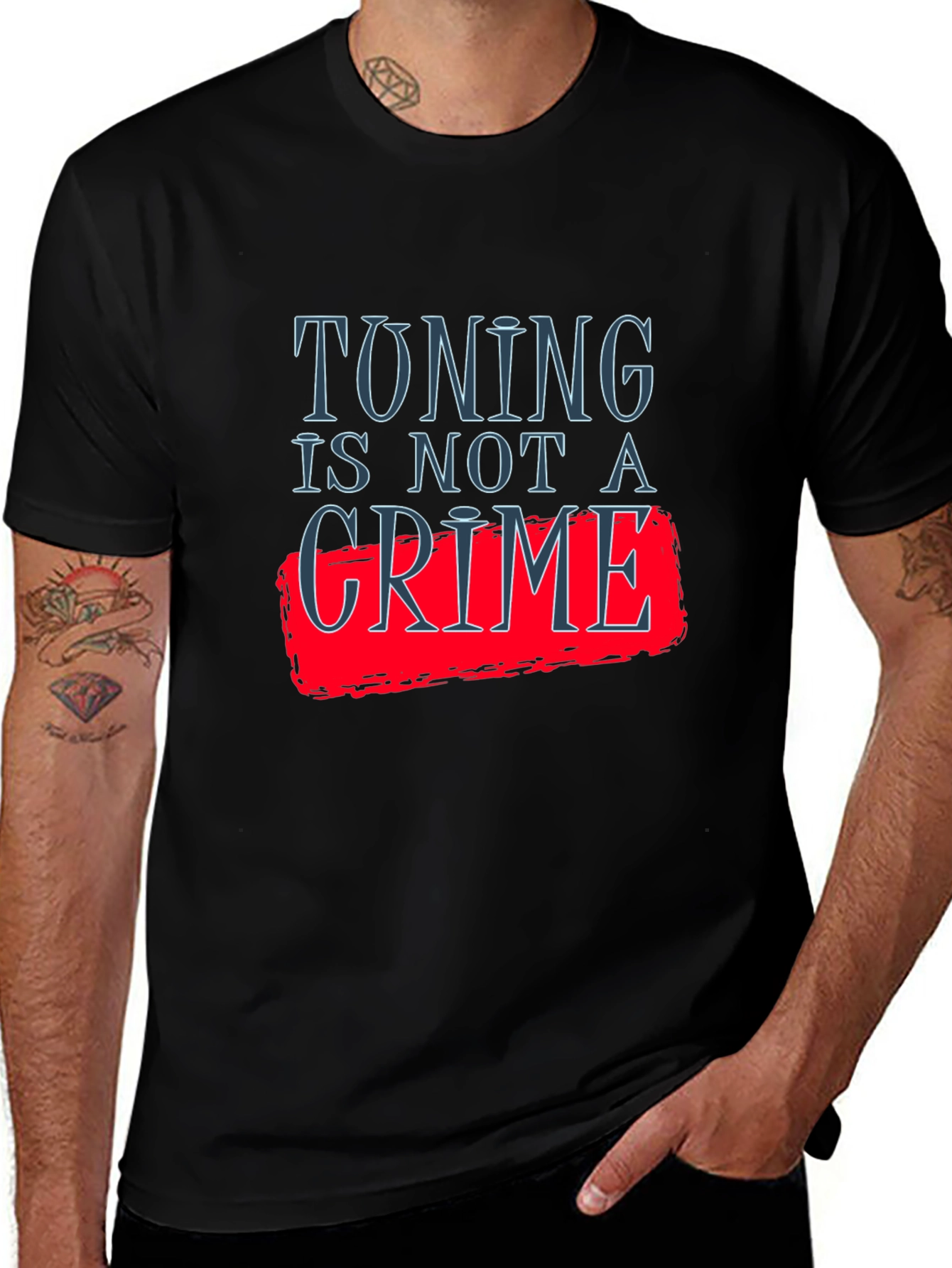Toning Is Not A Crime Graphic T-Shirt