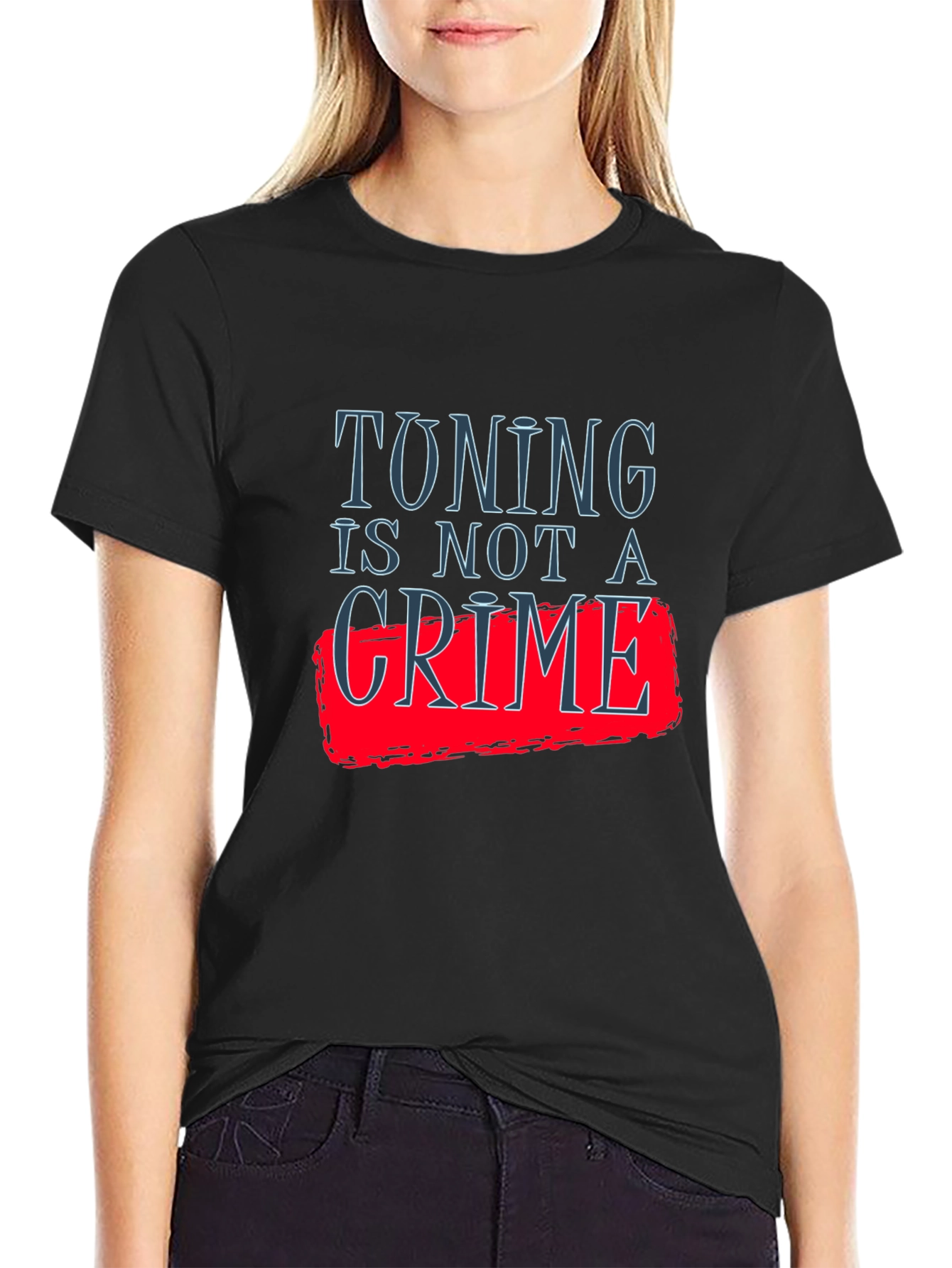 Toning Is Not A Crime Graphic T-Shirt