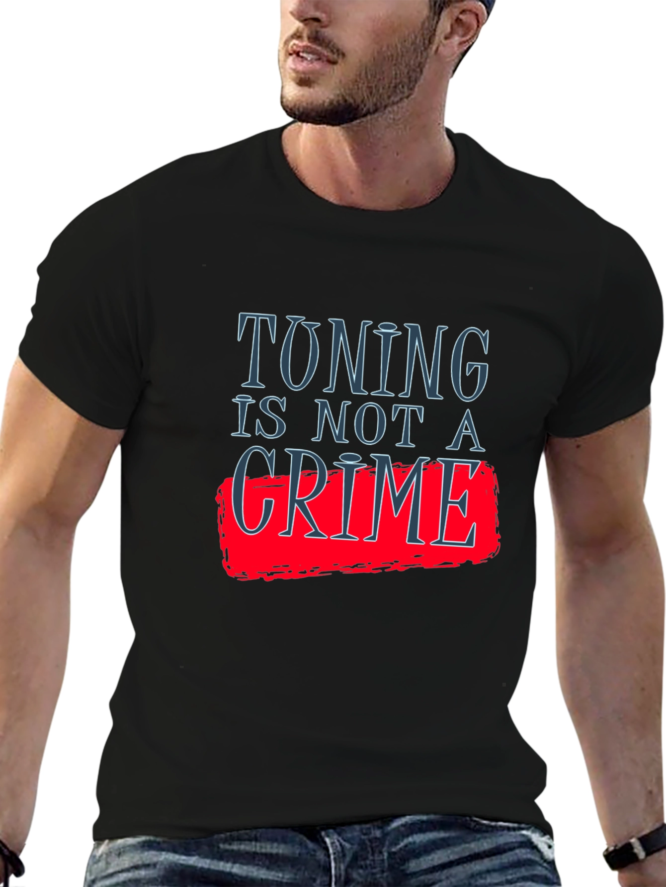 Toning Is Not A Crime Graphic T-Shirt