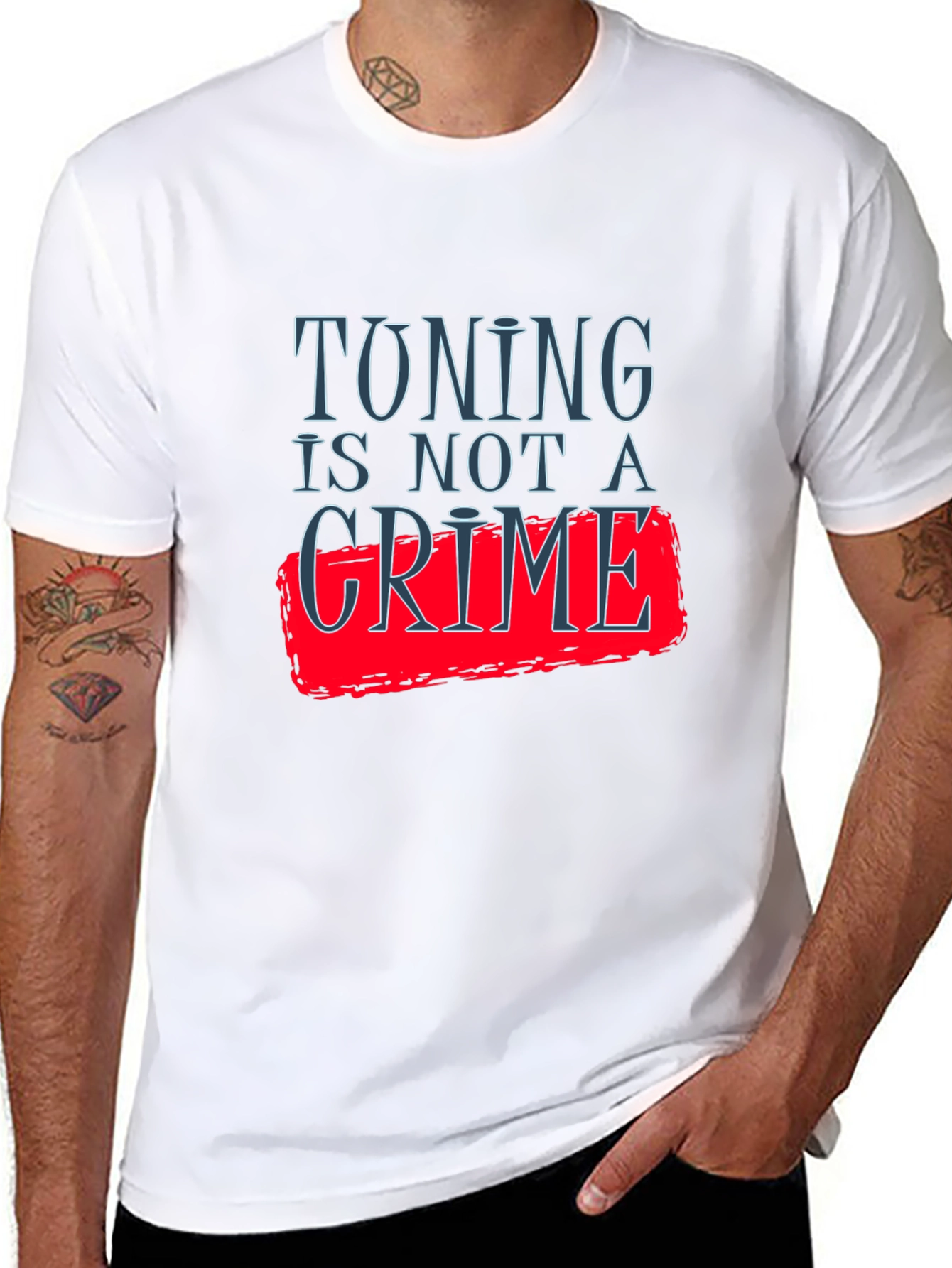 Toning Is Not A Crime Graphic T-Shirt