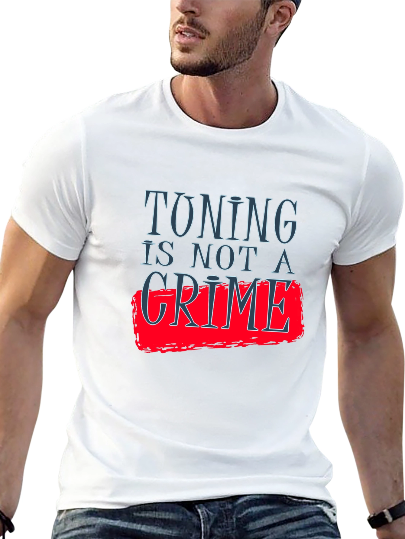 Toning Is Not A Crime Graphic T-Shirt