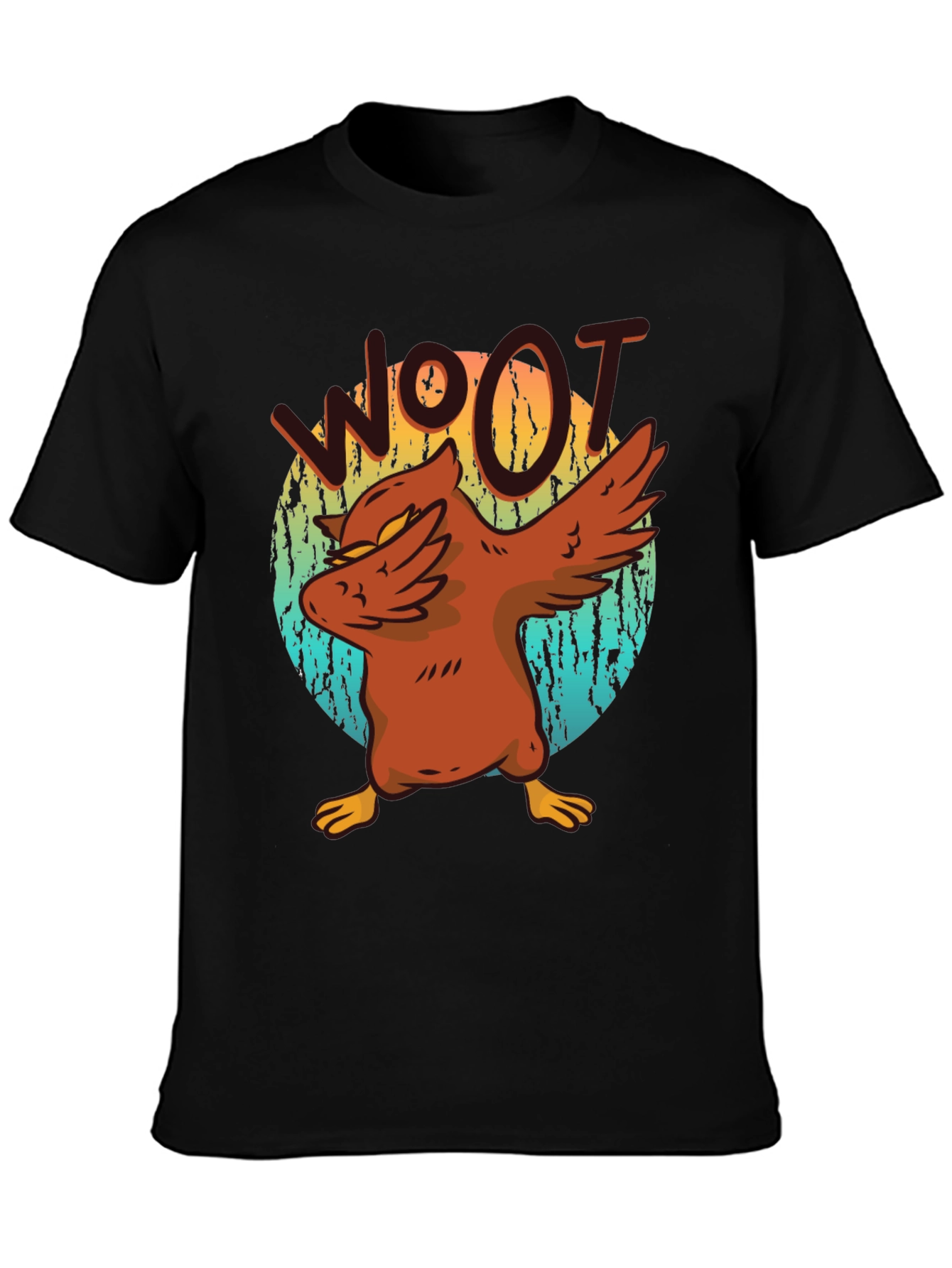 Dabbing Turkey WOOT T-Shirt - Thanksgiving Fun!