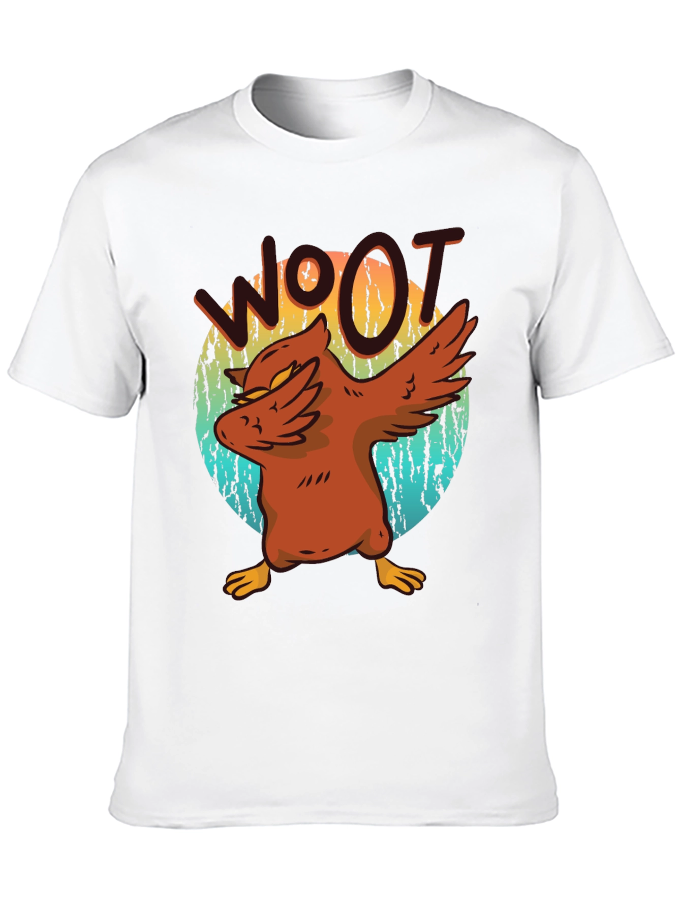 Dabbing Turkey WOOT T-Shirt - Thanksgiving Fun!