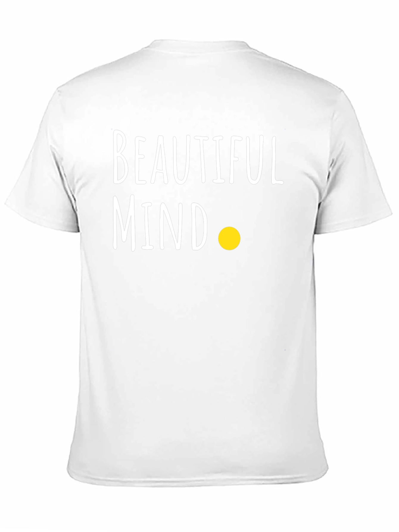 Beautiful Mind Graphic Tee - Soft Cotton Crew Neck