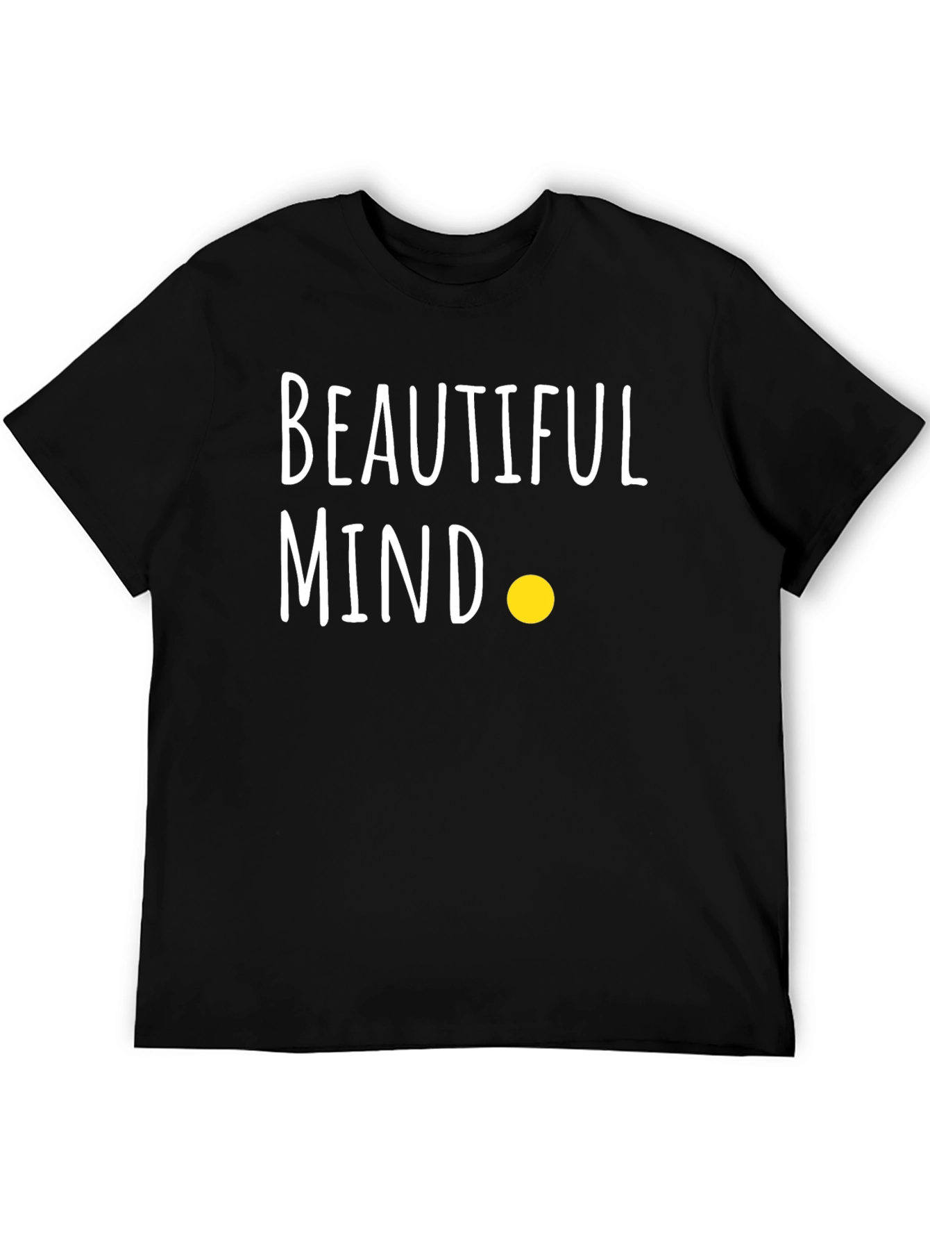 Beautiful Mind Graphic Tee - Soft Cotton Crew Neck