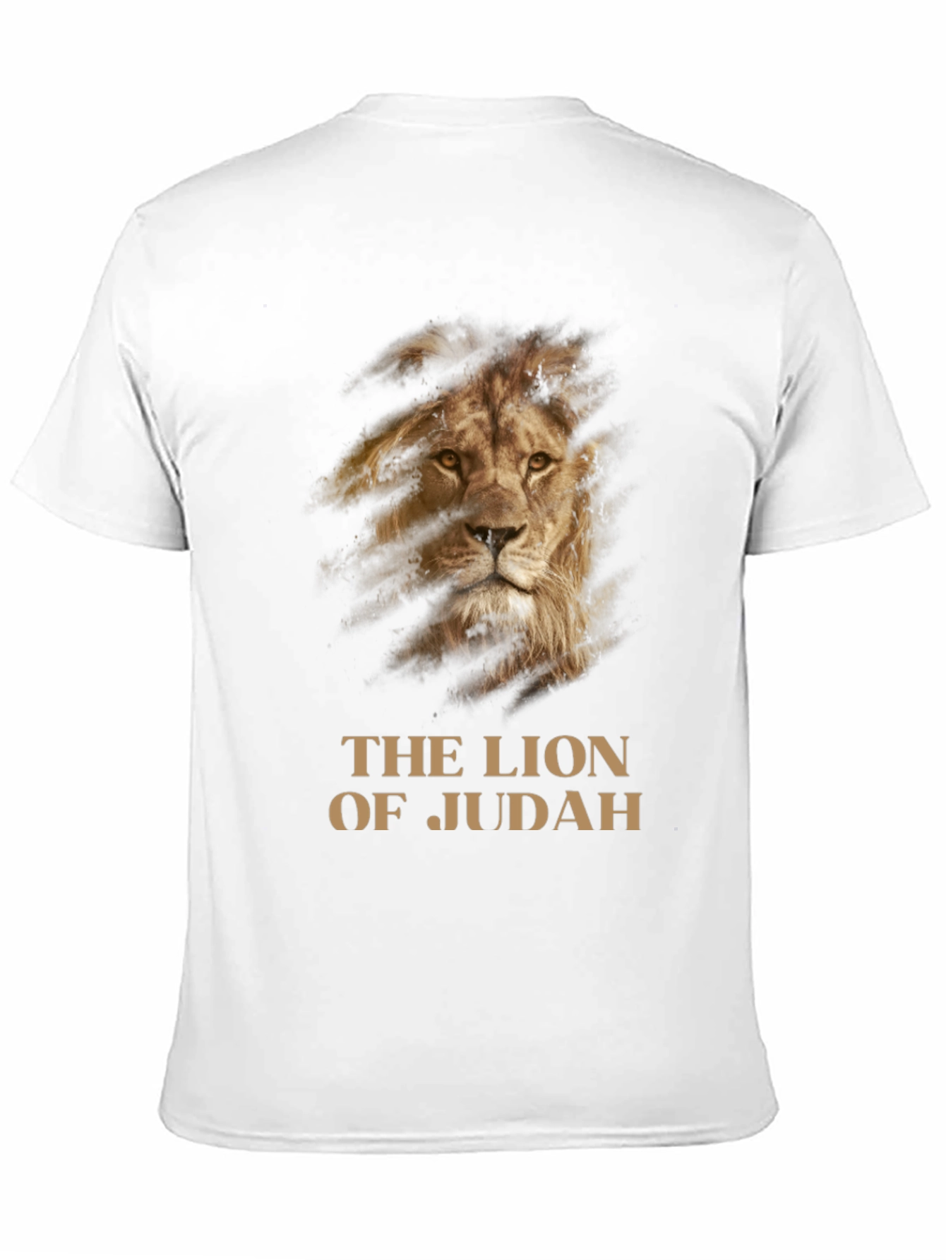 Lion of Judah Graphic T-Shirt - Black