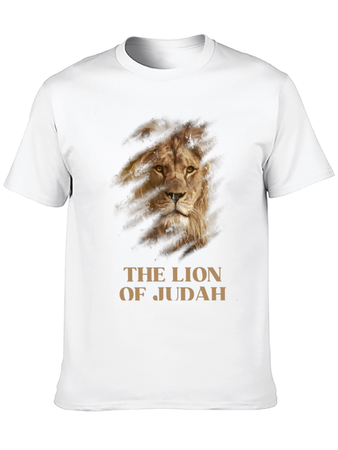Lion of Judah Graphic T-Shirt - Black