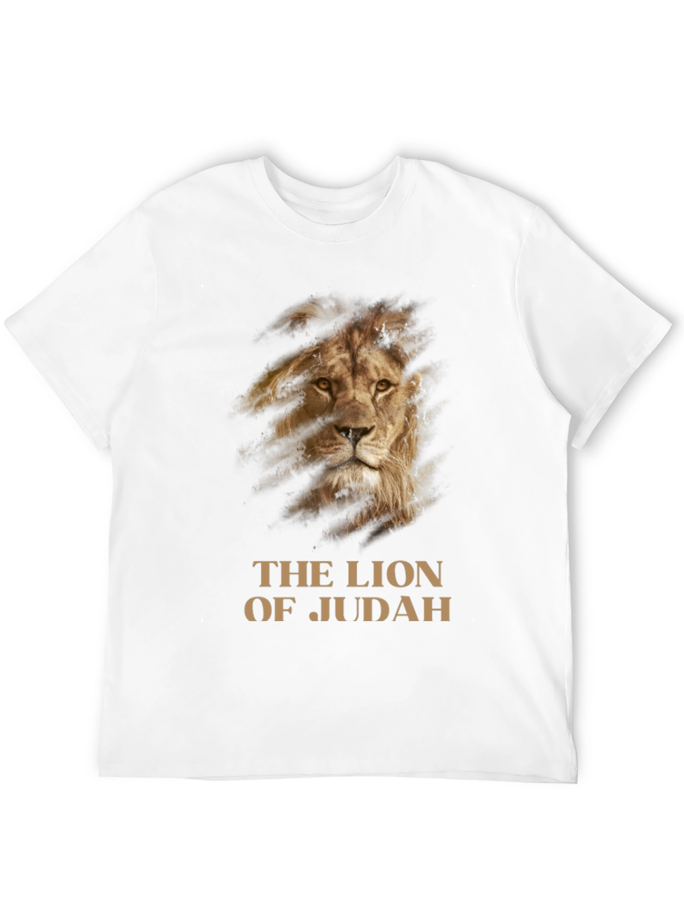 Lion of Judah Graphic T-Shirt - Black