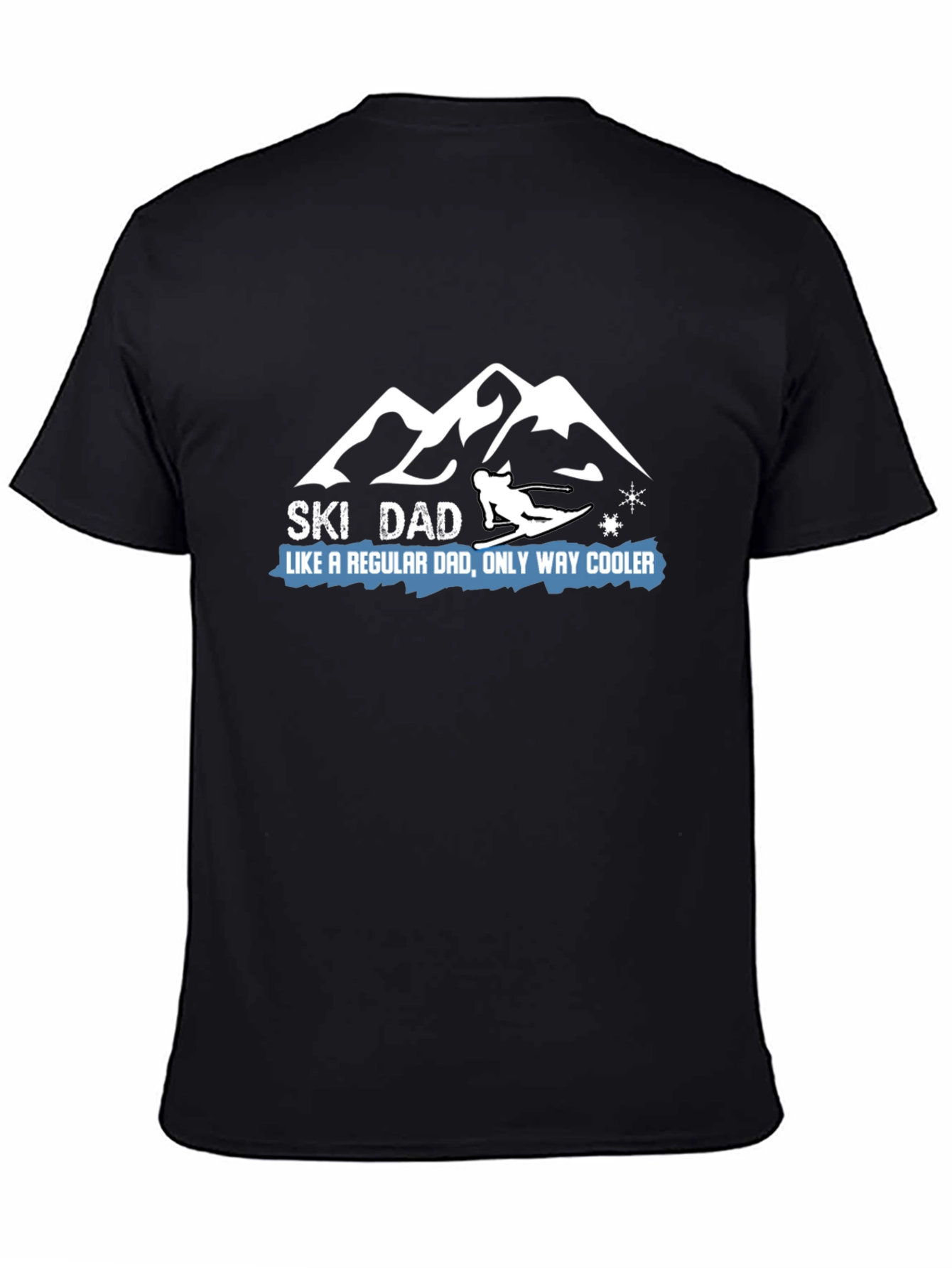 Ski Dad T-Shirt - Cool Fathers Day Tee