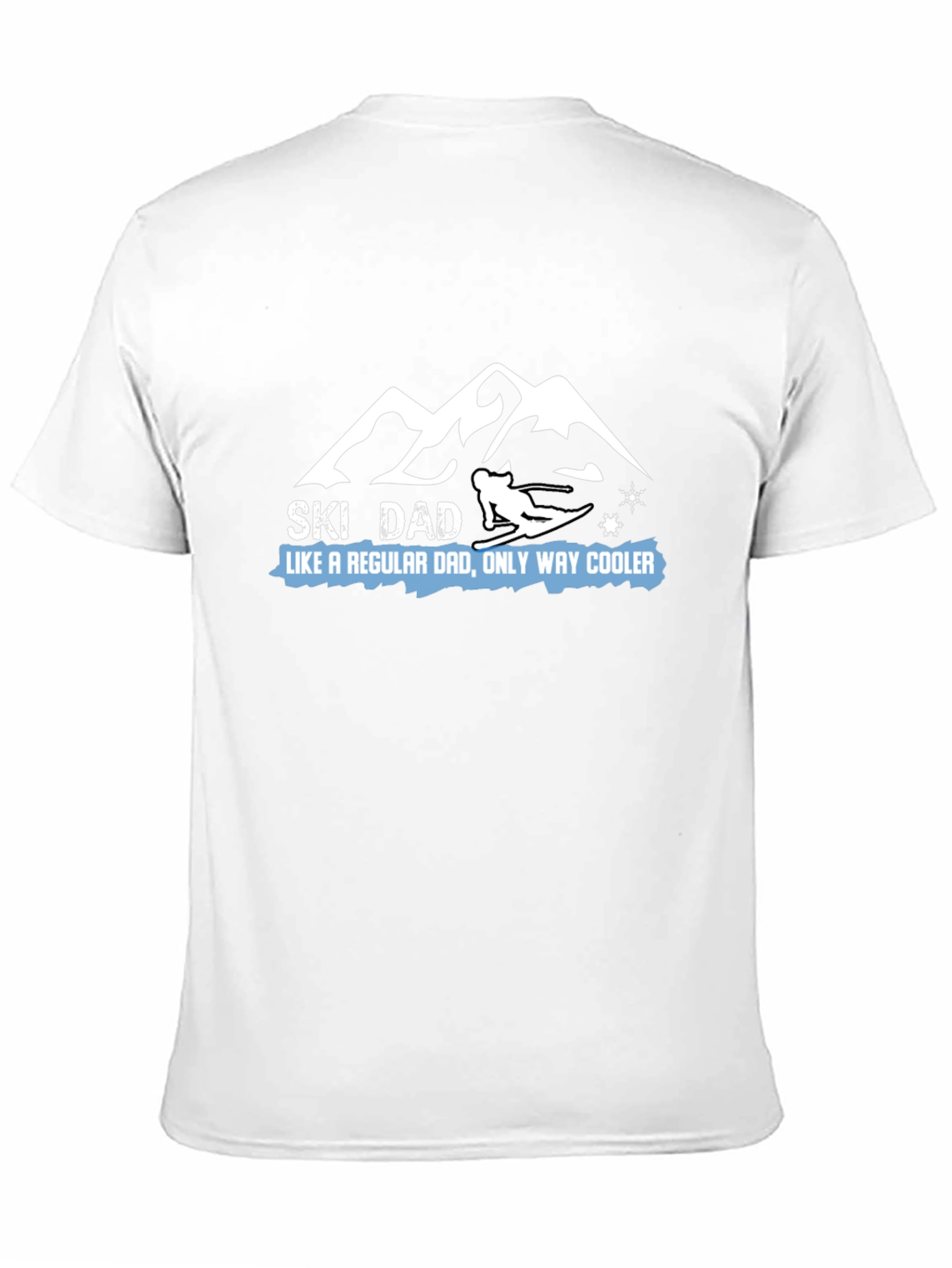 Ski Dad T-Shirt - Cool Fathers Day Tee